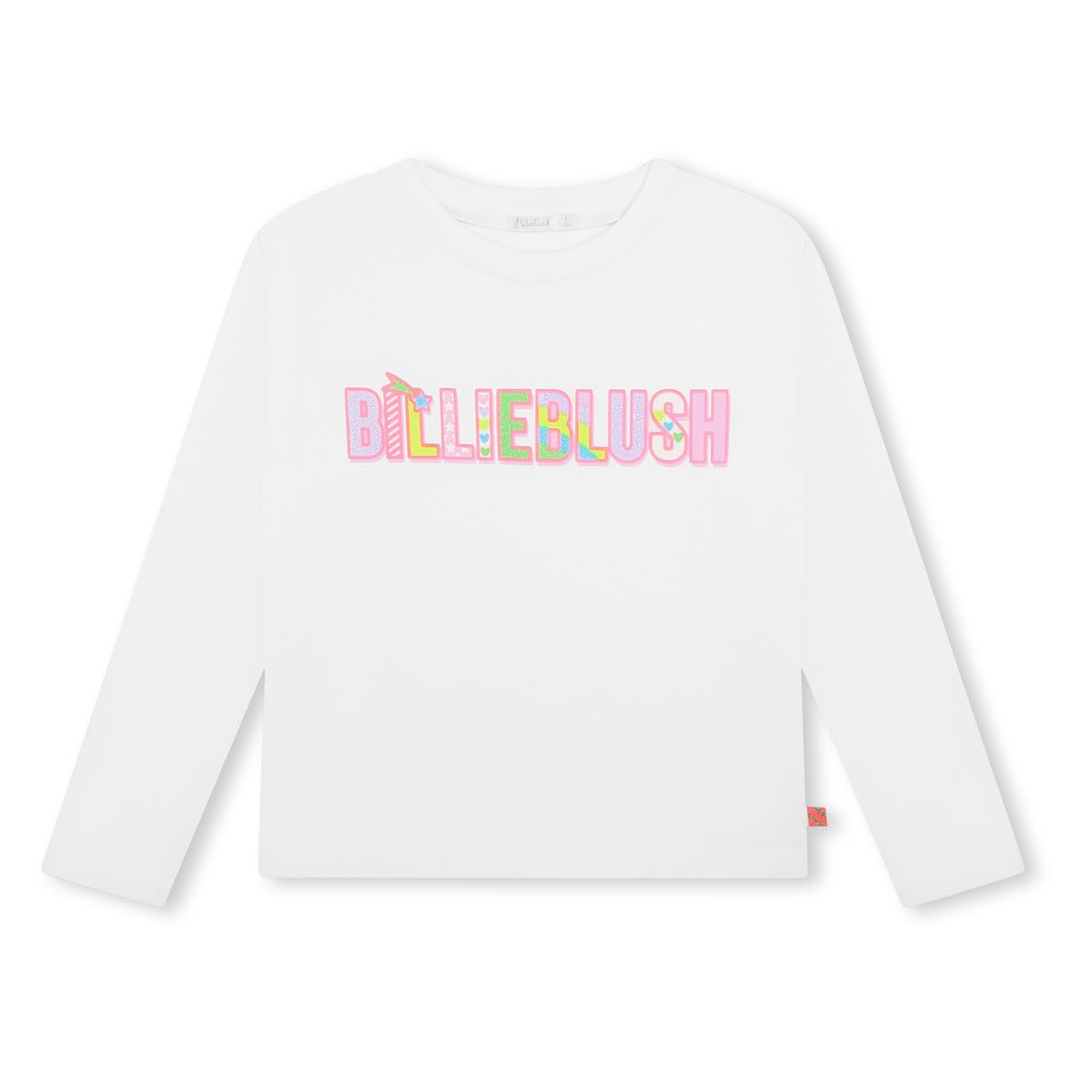 Girls White Logo T-Shirt