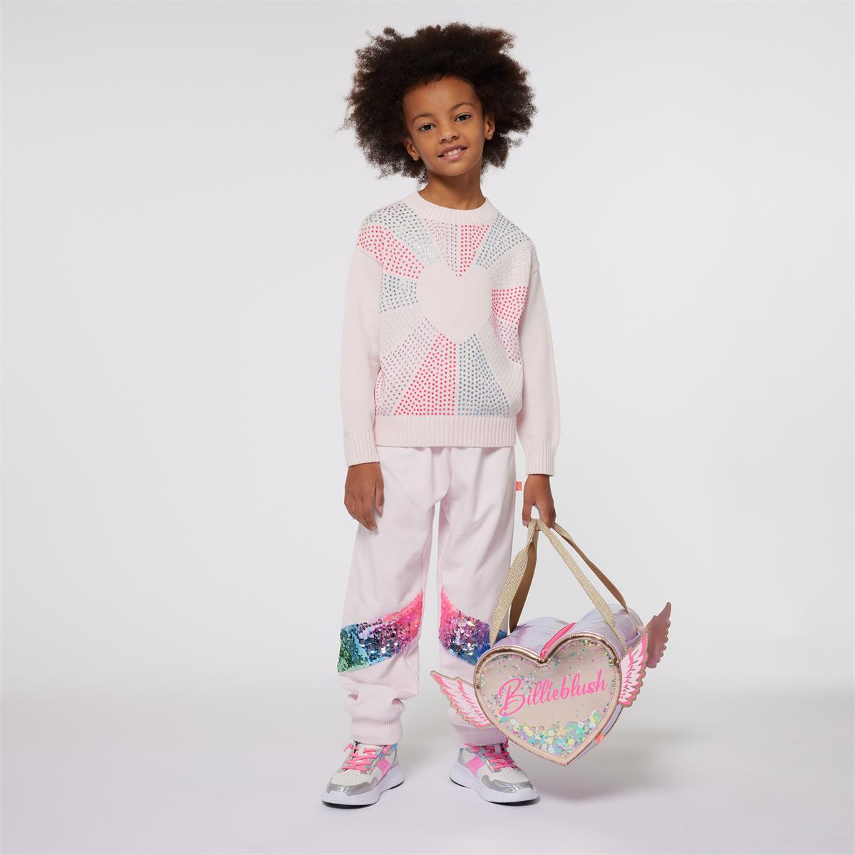 Girls Pink Cotton Trousers