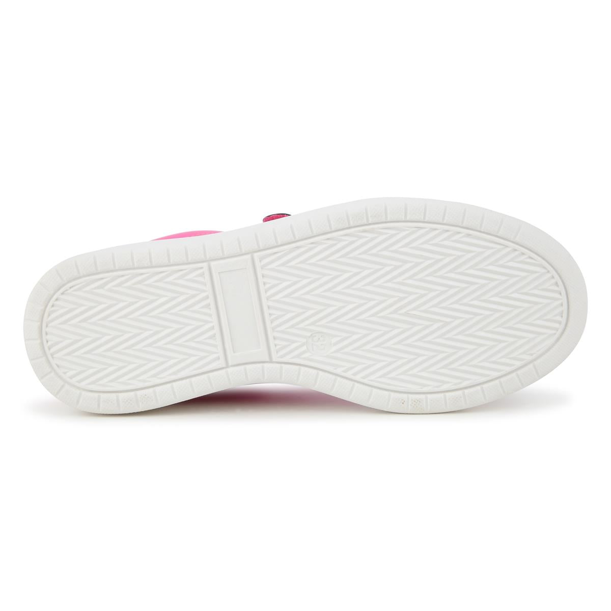 Girls Pink Velcro Shoes