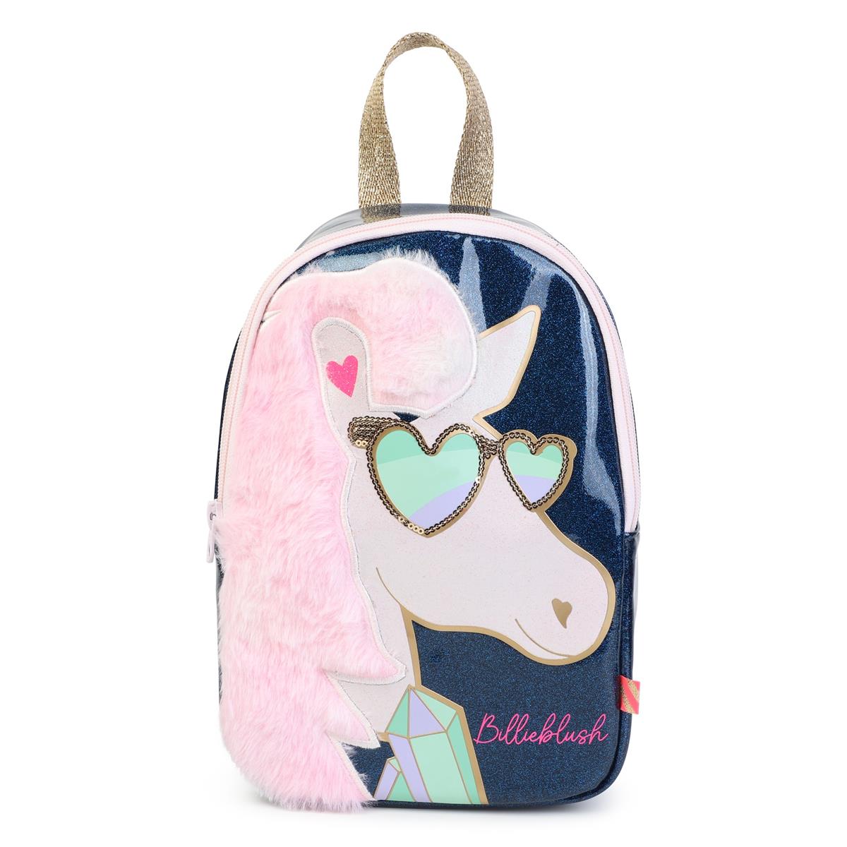 Girls Blue Backpack(27x18x10cm)