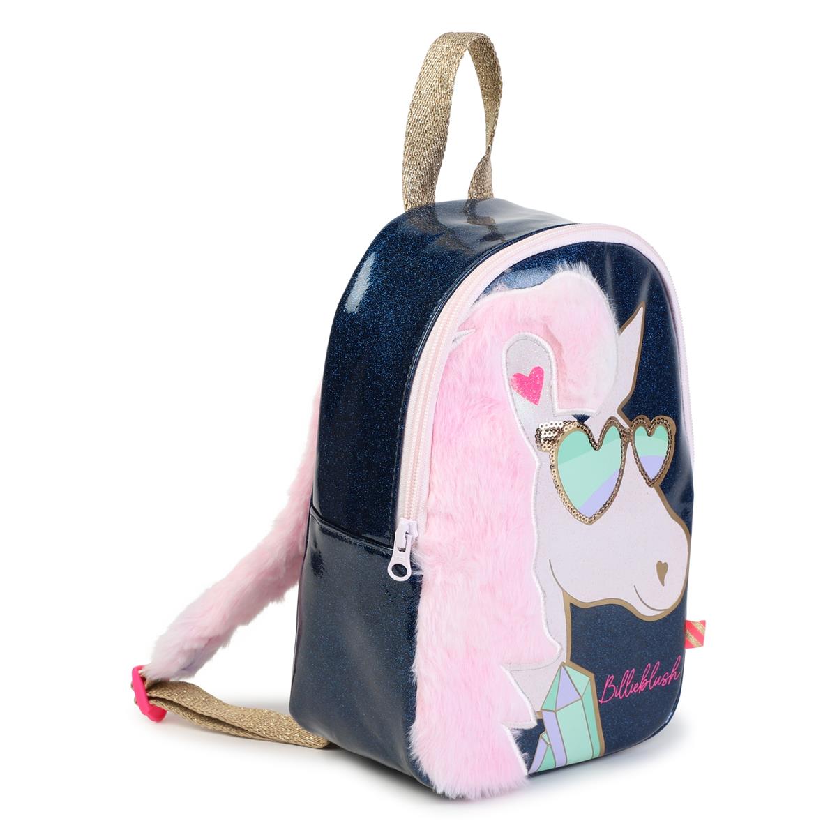 Girls Blue Backpack(27x18x10cm)