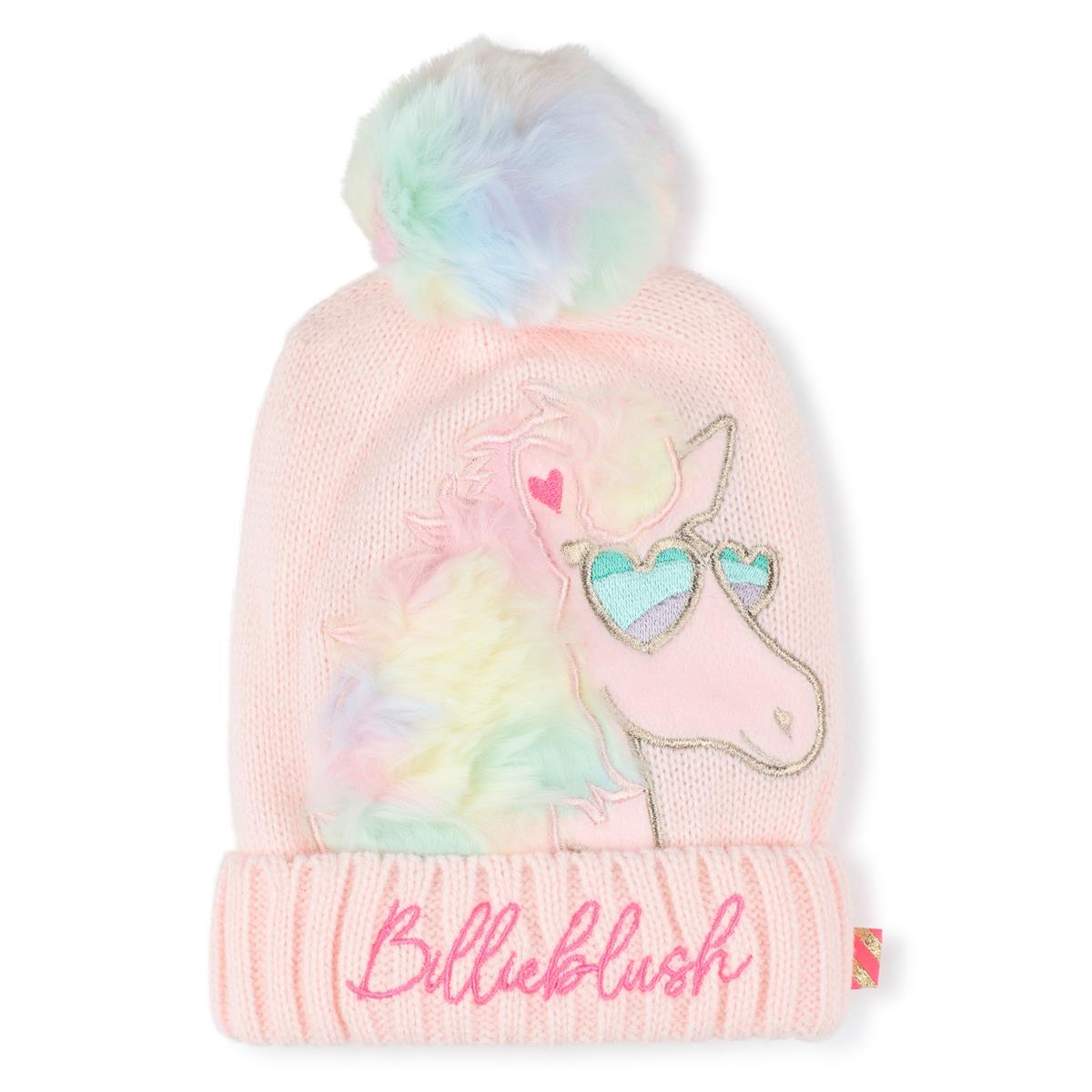 Girls Pink Knit Hat