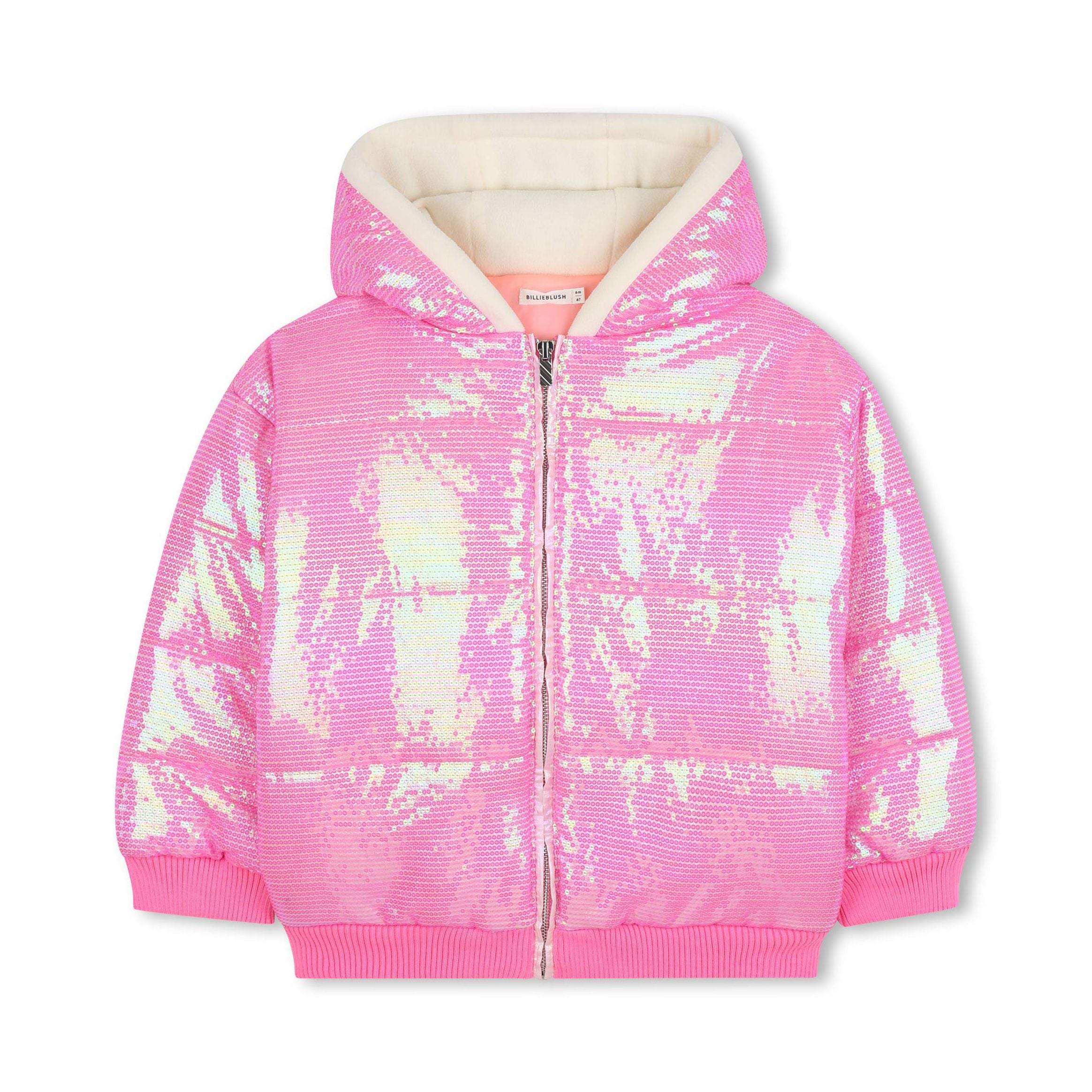 Girls Pink Padded Jacket