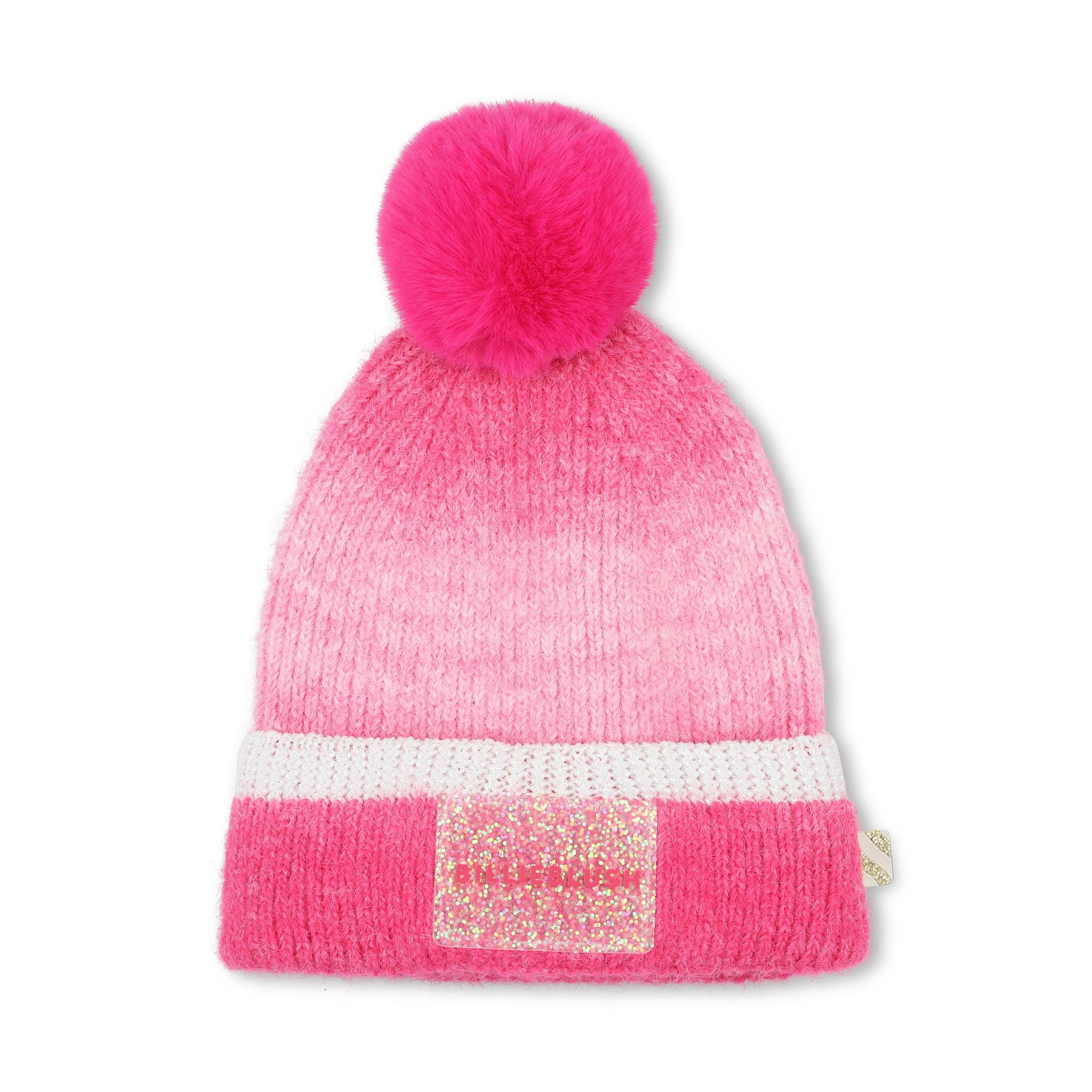 Girls Pink Knit Hat