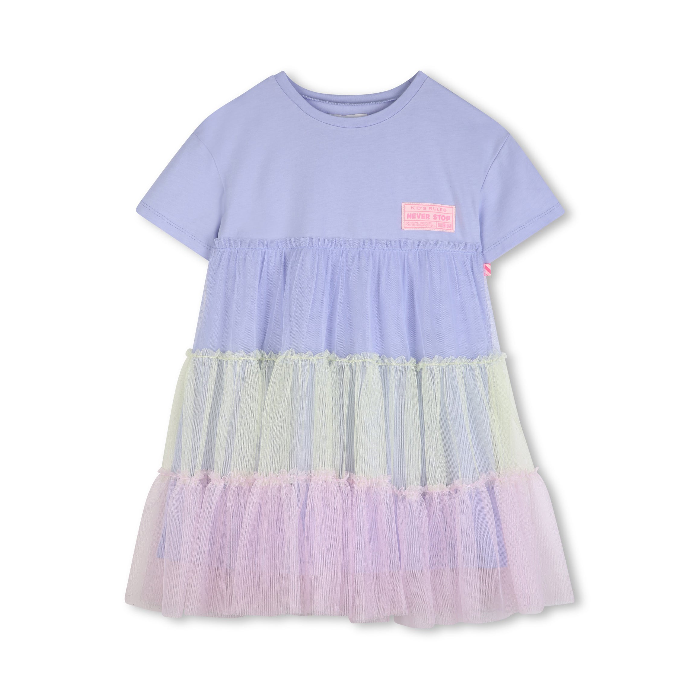 Girls Lavender Tulle Dress