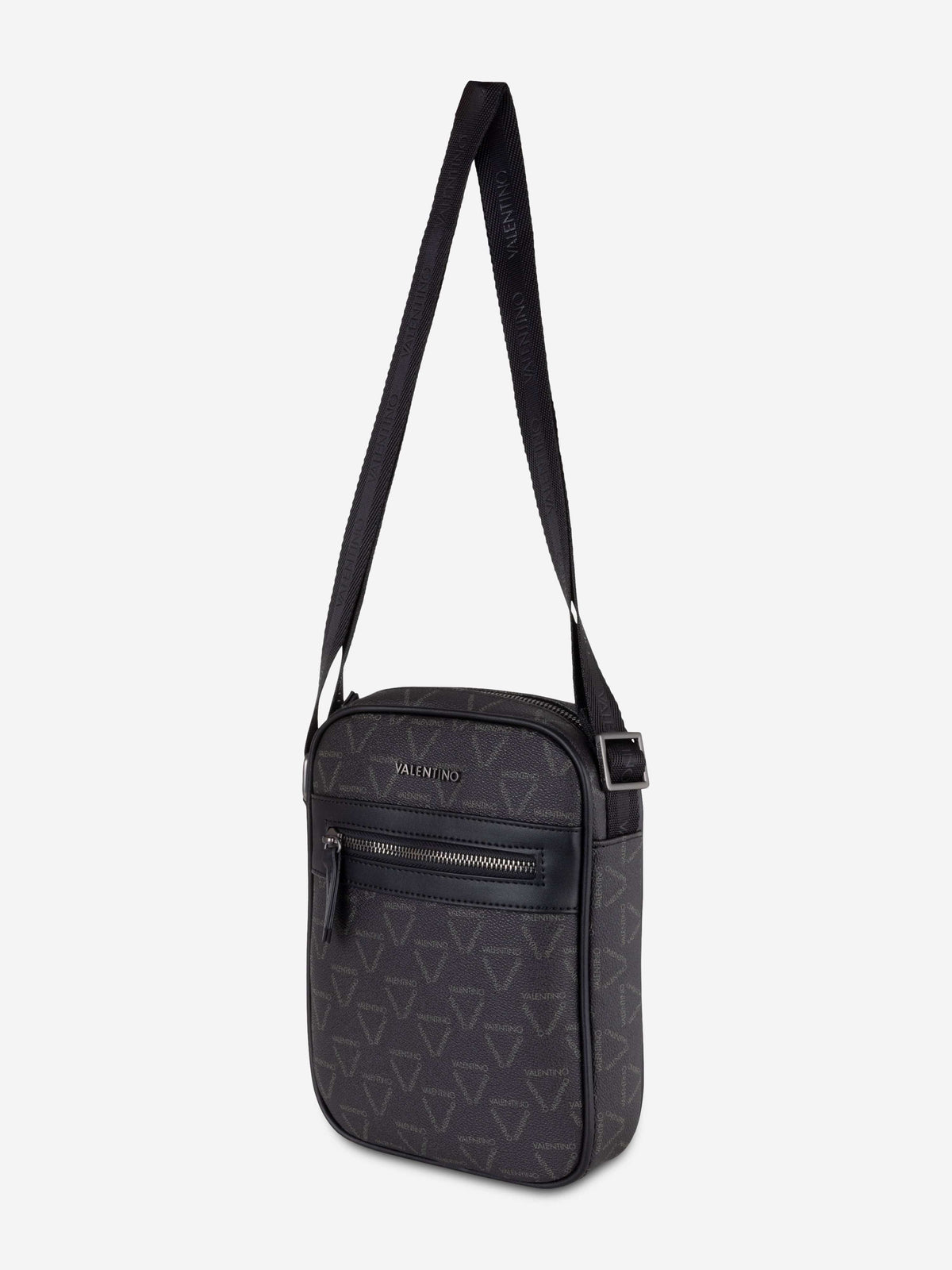 Sac bandoulière Delta pour garçons en noir (22 cm)