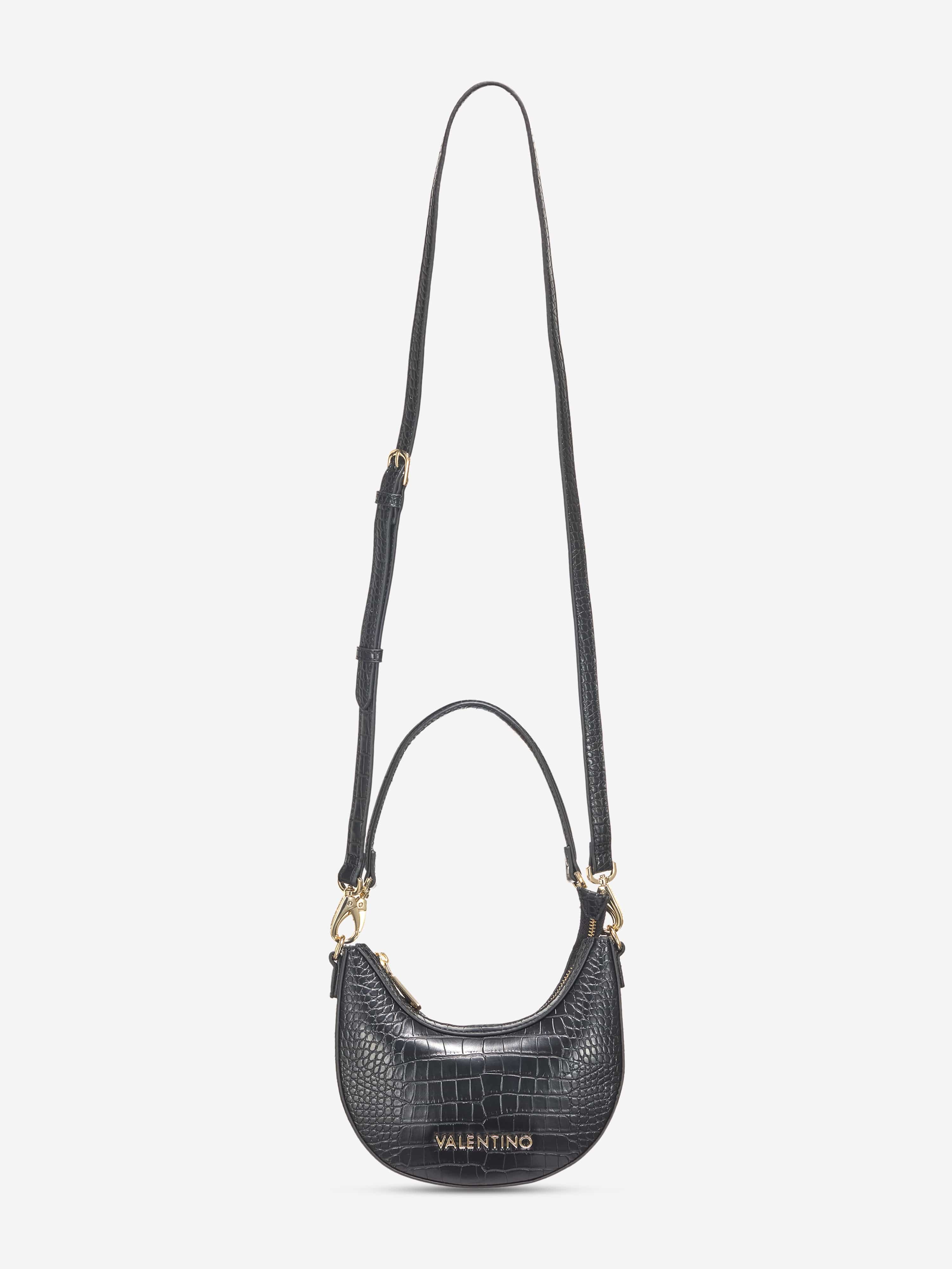 Girls Icon Hobo Bag in Black (18.5cm)