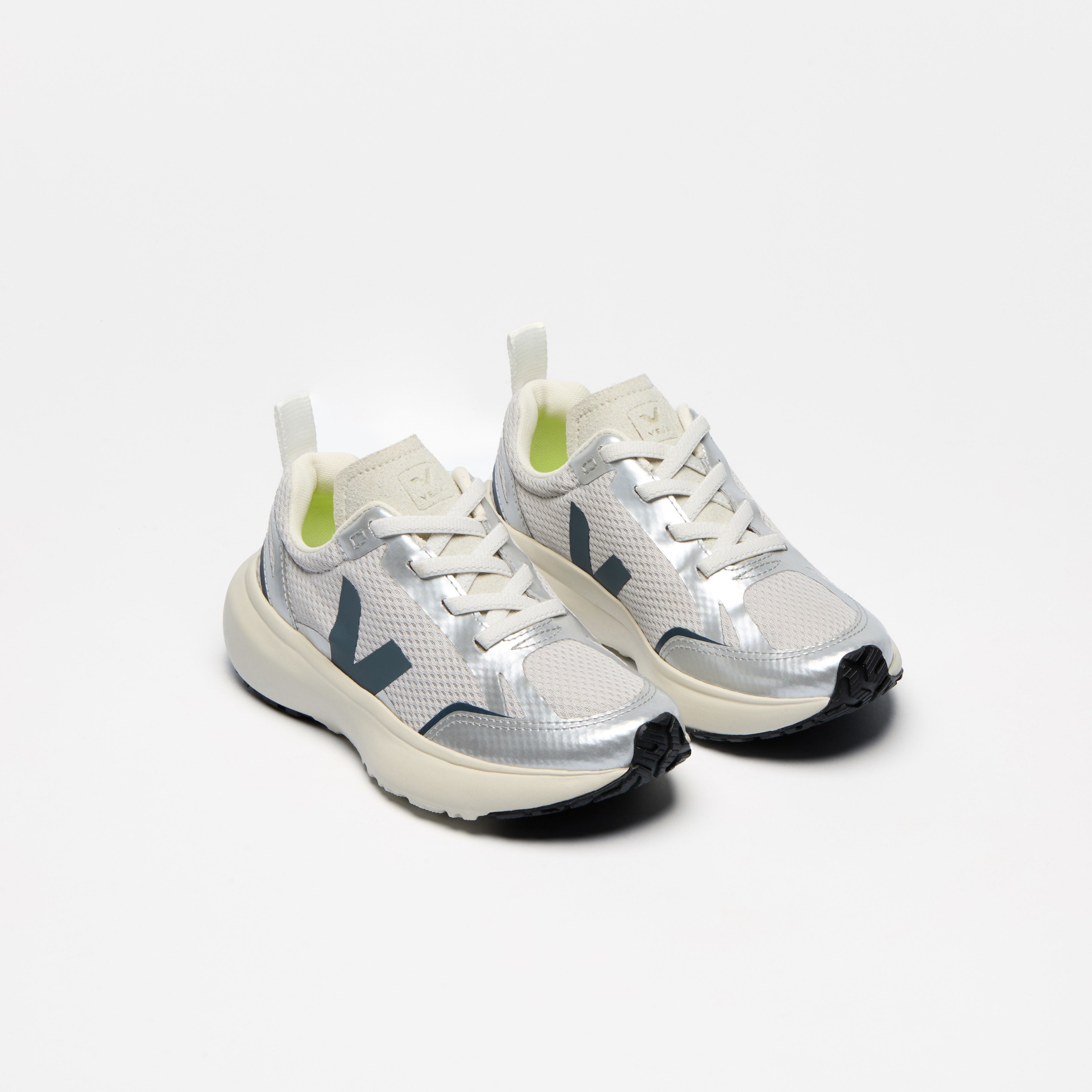 Boys & Girls Silver"Small Canary"Shoes