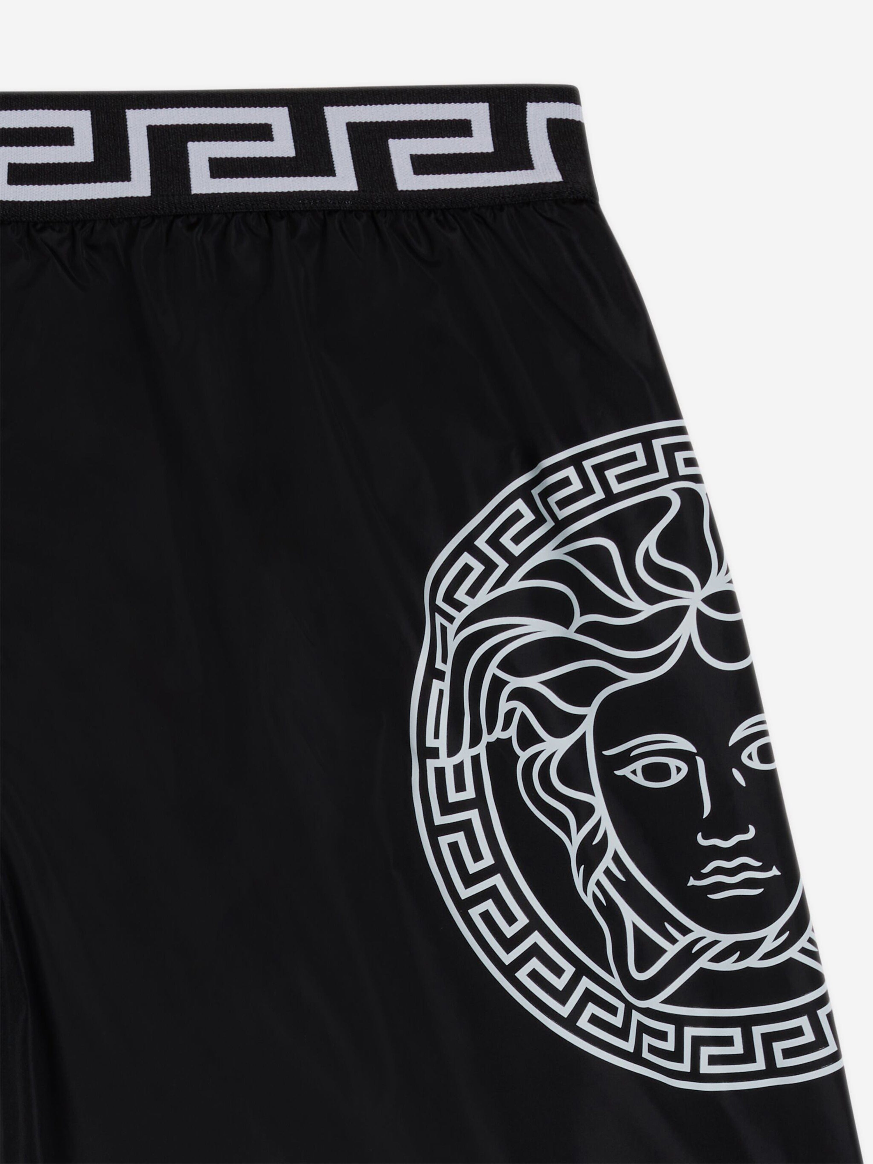 Versace Boys Medusa Swim Shorts in Black