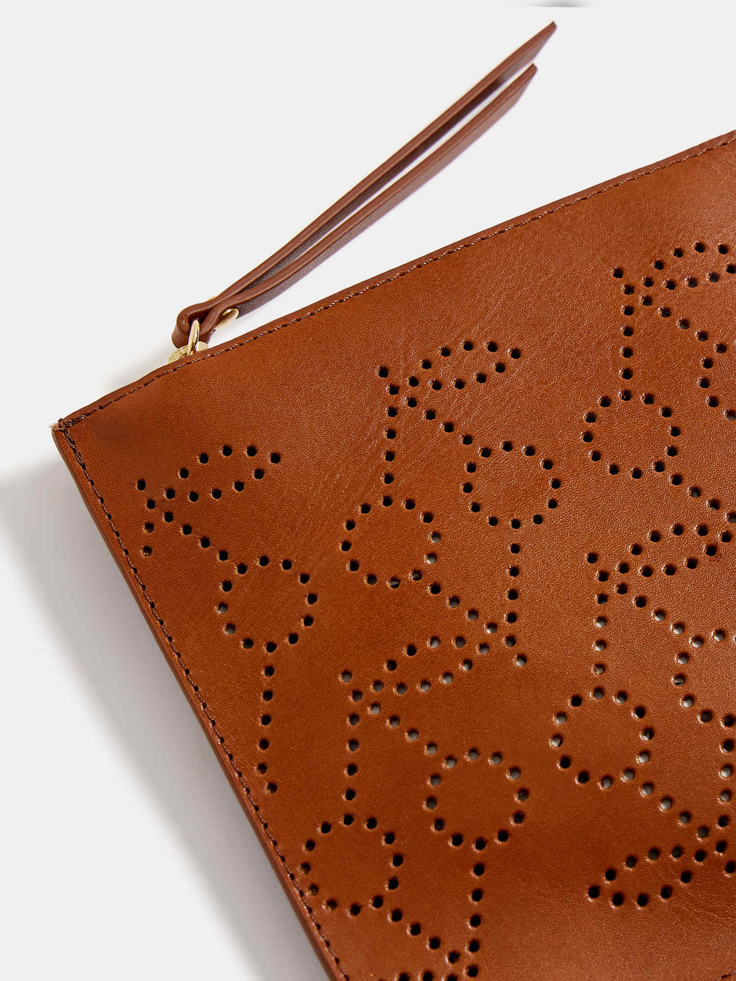 Girls Caramel Hollow Logo Handbag