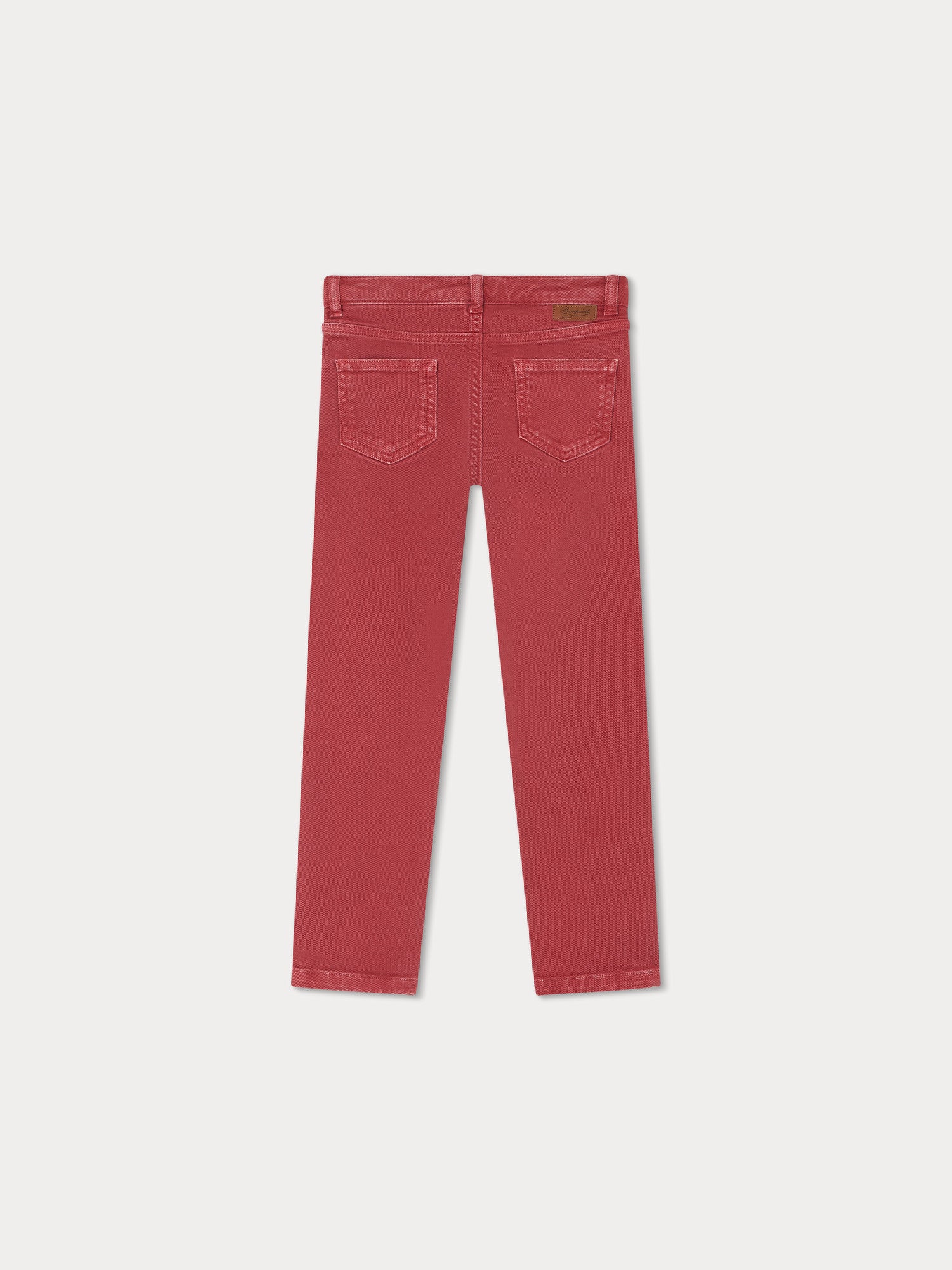 Girls Pink Cotton Trousers