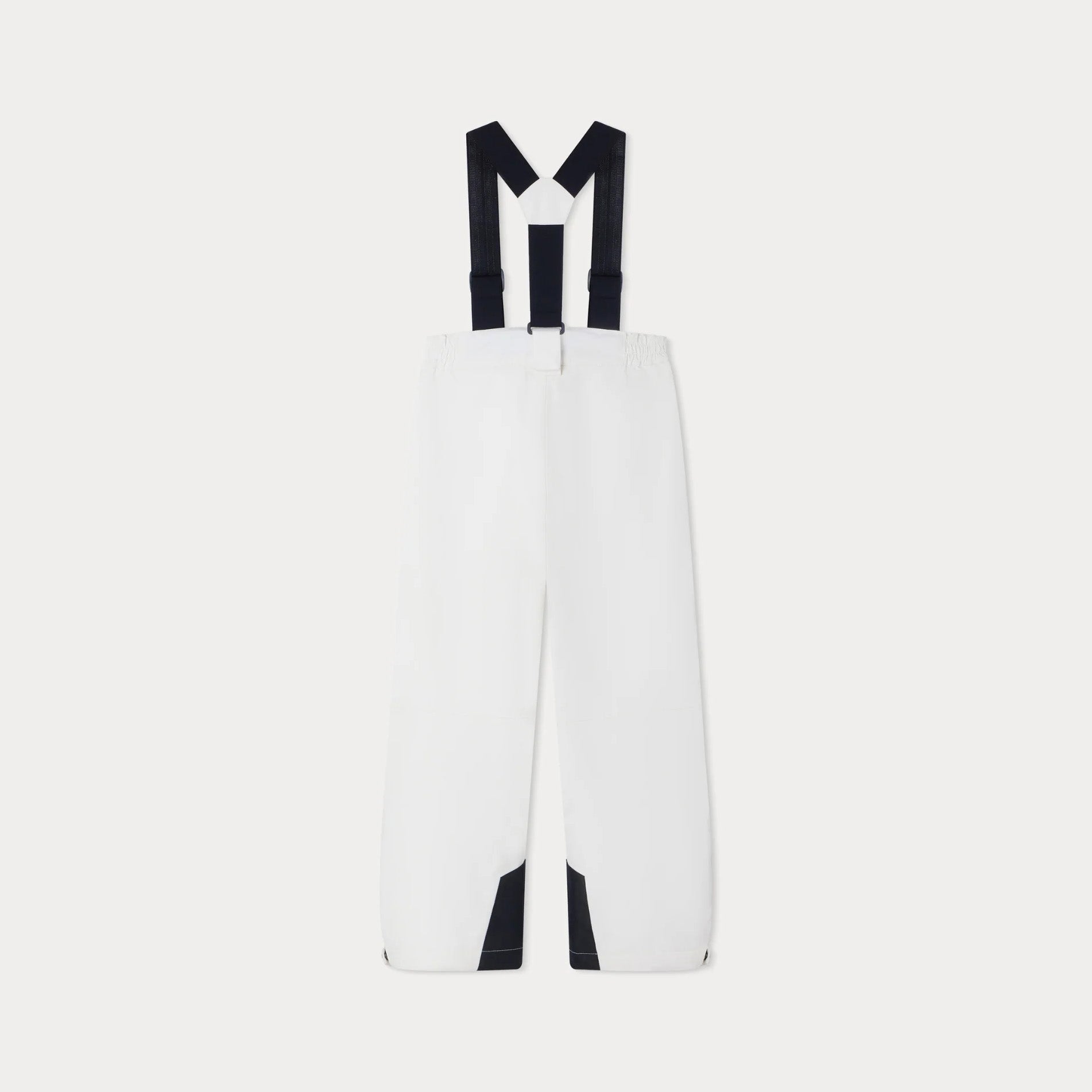 Boys & Girls White Padded Snow Trousers