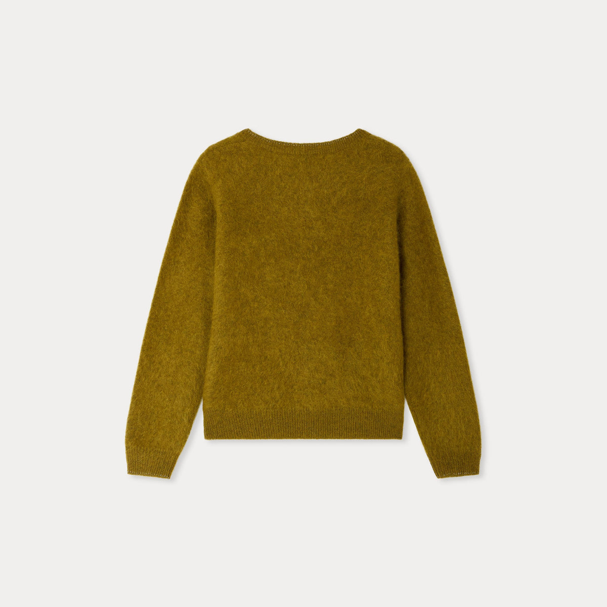 Gilet en laine olive pour filles