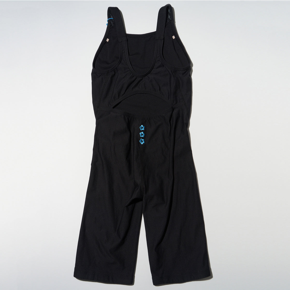Maillot de bain professionnel court noir pour femme