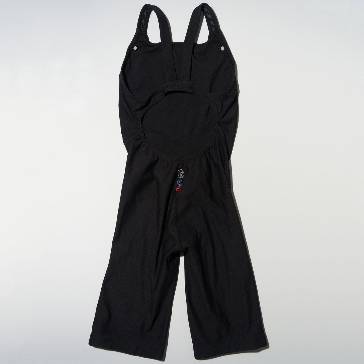 Maillot de bain professionnel court noir pour femme