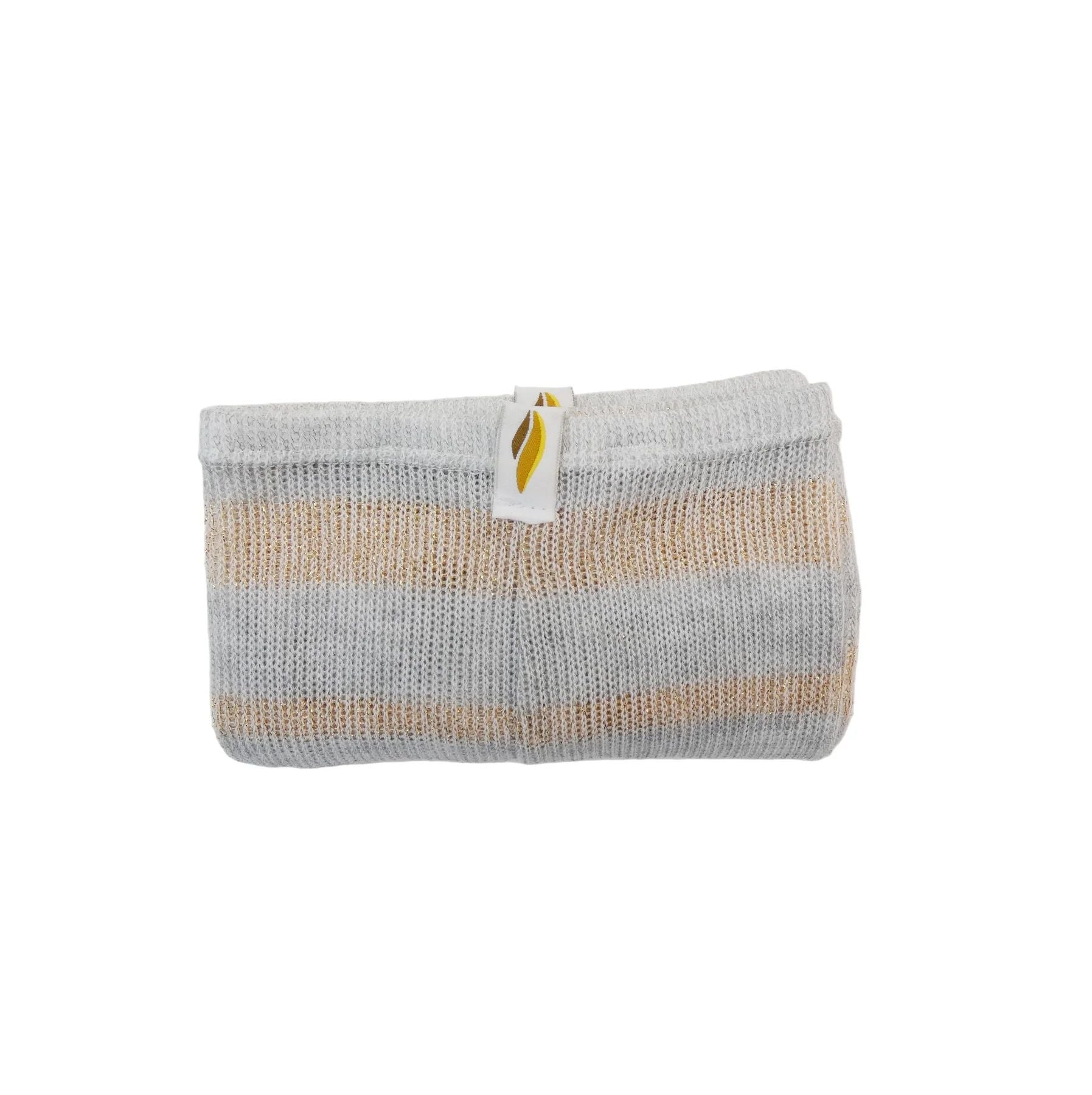 Boys & Girls Gold Stripes Ballet Leg Warmers(Whisper - KIDS leg warmers)