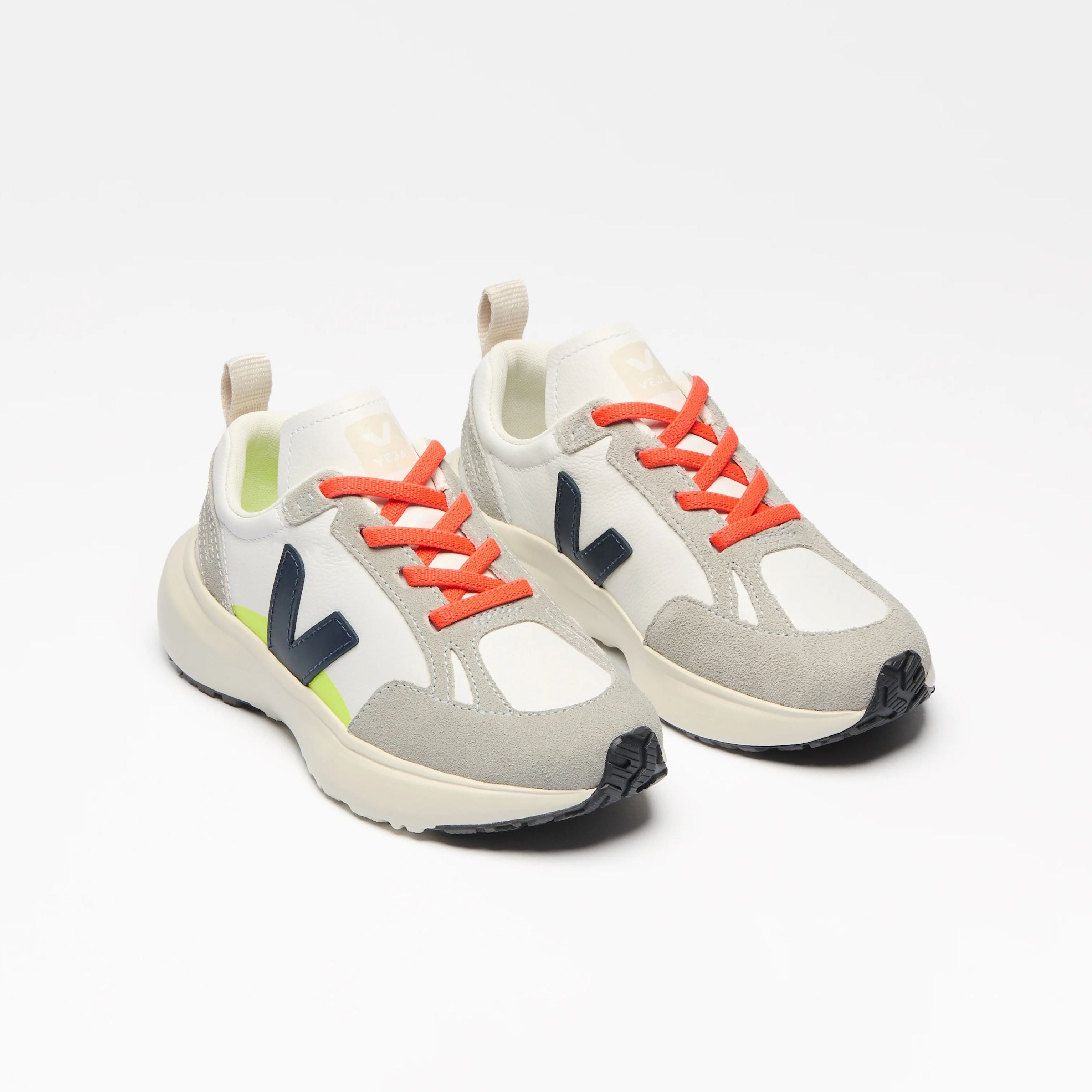 Boys & Girls White"Small Canary"Shoes