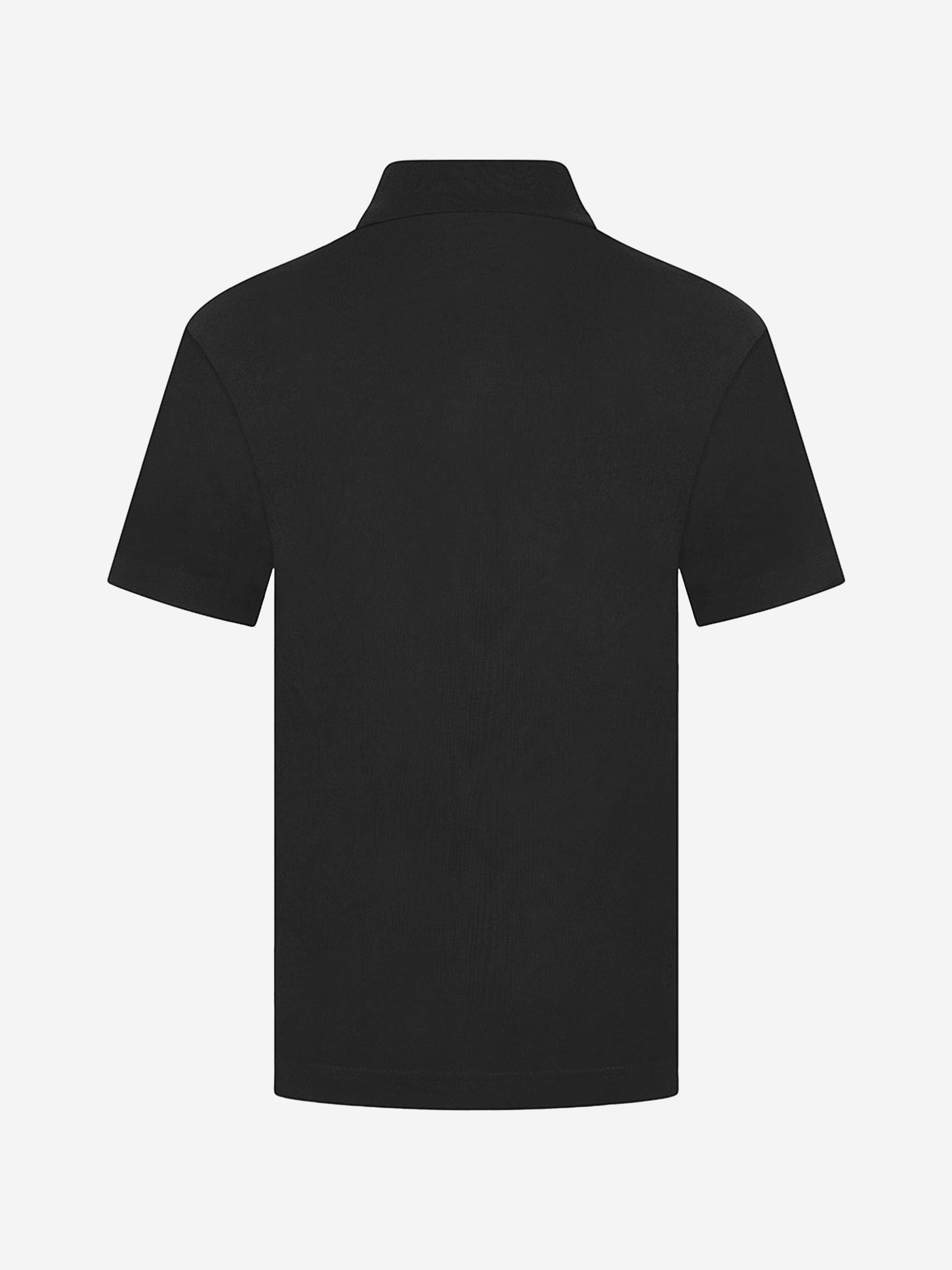 Zeco Kids School Polo Shirt in Black