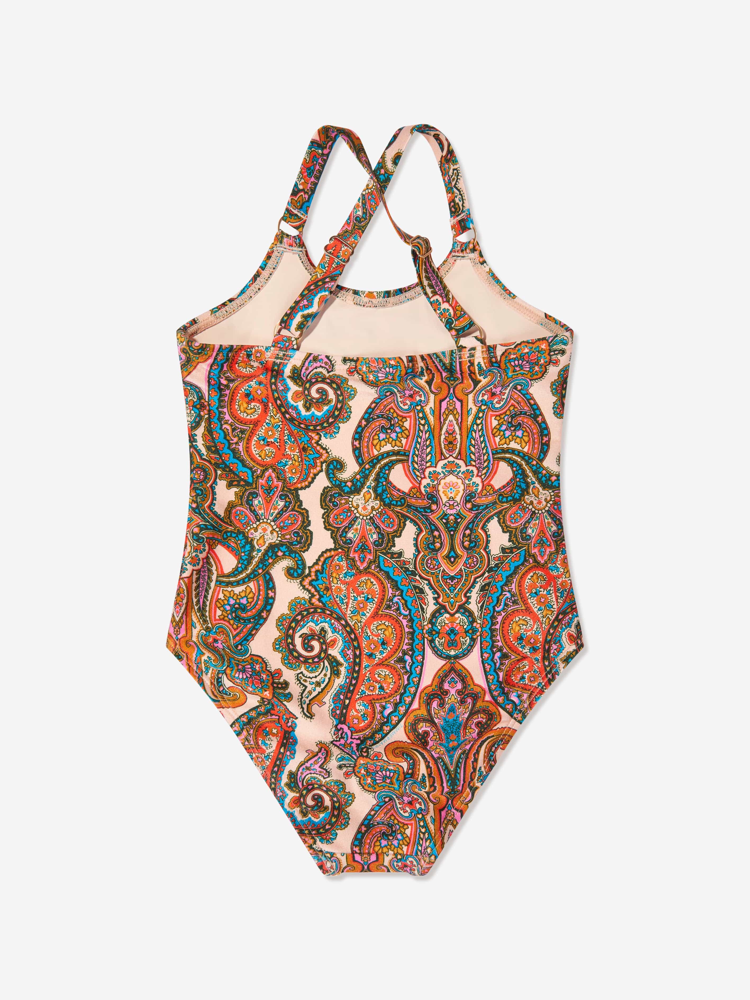 Girls Paisley Ottie Swimsuit in Multicolour
