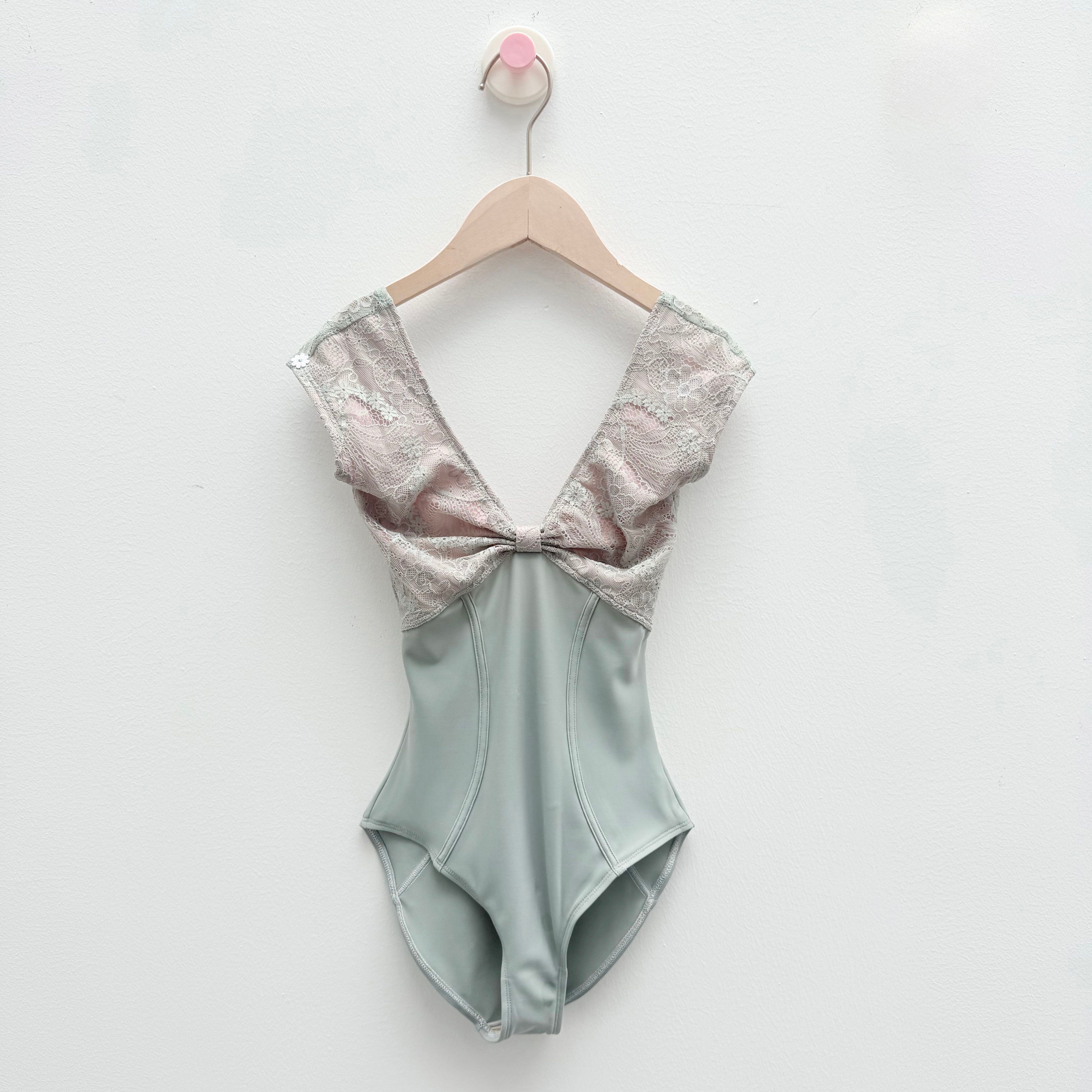 Women Light Green "VENERE" Ballet Onesies(CD15079-C50/L17+L09+PD17)