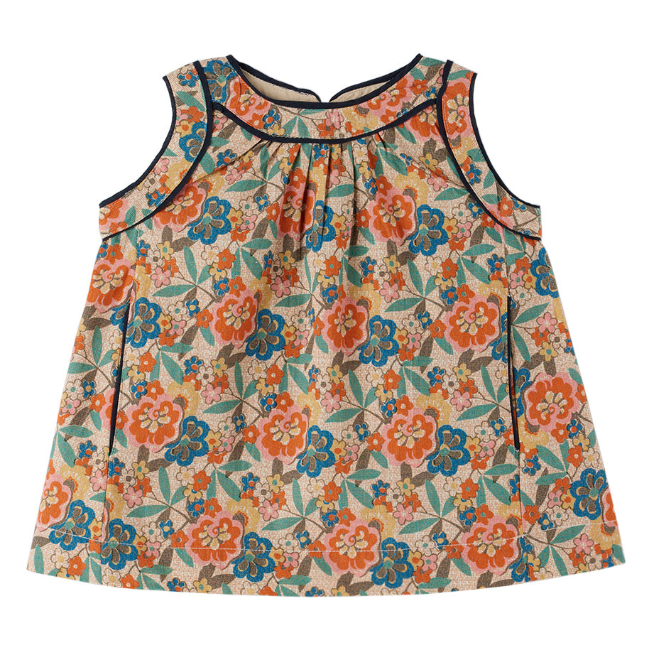 Baby Girls Multicolor Floral Dress
