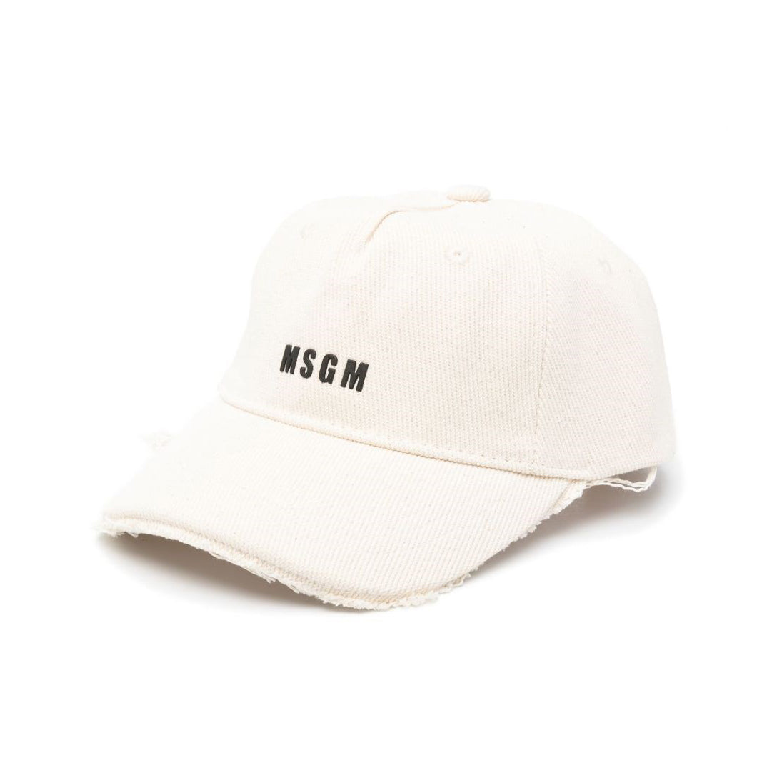 Boys & Girls Cream Logo Baseball Cap