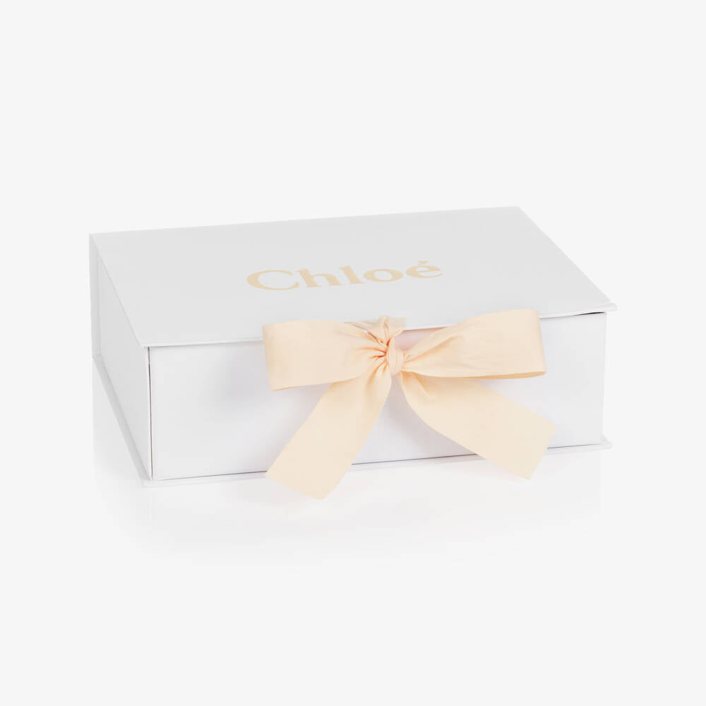 Ensemble cadeau de bodies en coton blanc pour bébés filles (lot de 3)