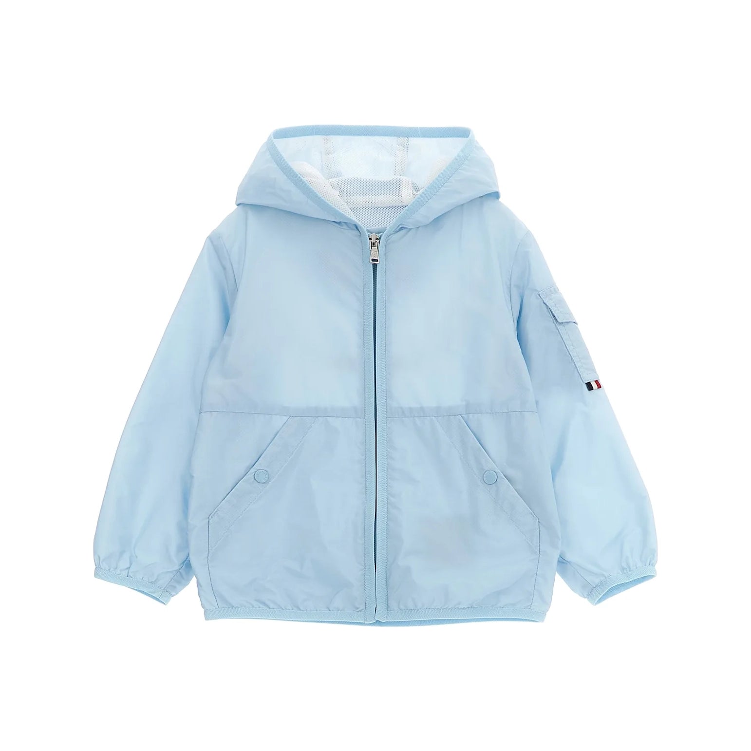 Baby Boys Light Blue Zip-Up Jacket
