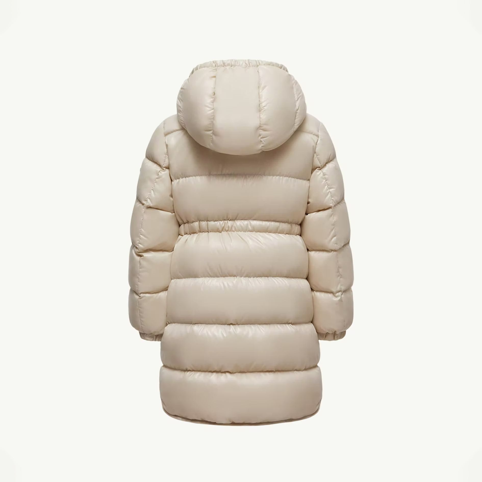 Girls Light Beige "DACCA" Padded Down Coat