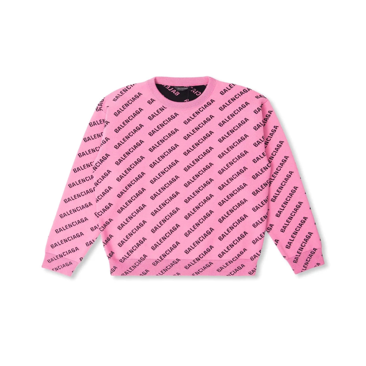 Boys & Girls Pink Logo Sweater