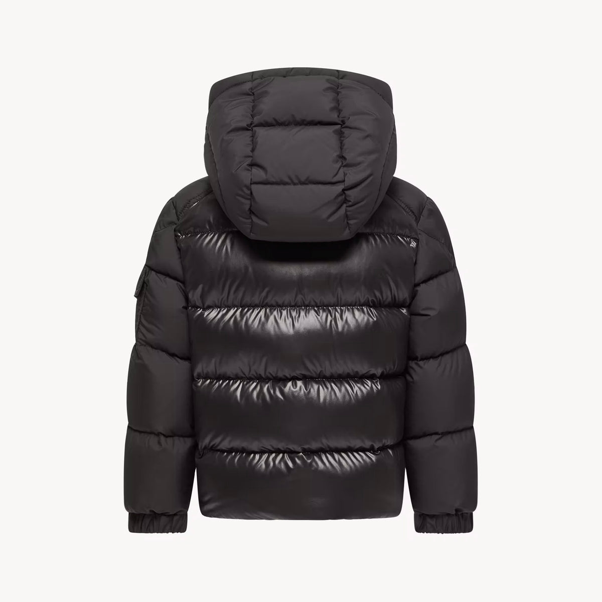 Boys Black "HYOSERIS" Padded Down Jacket