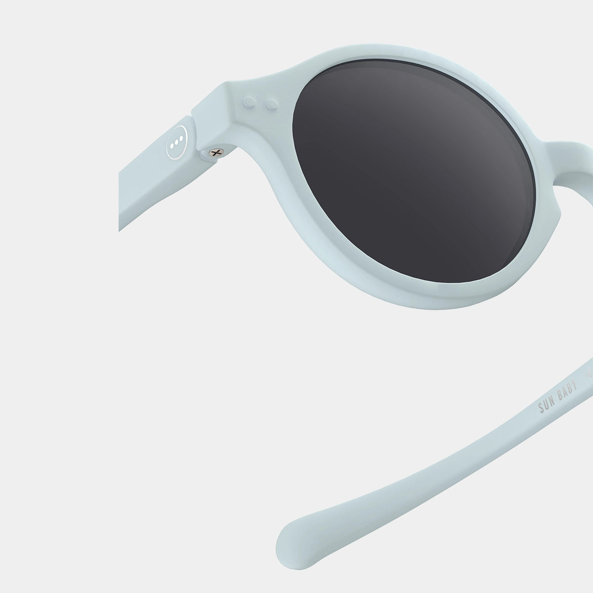 Lunettes de soleil bleu clair "#d" pour bébés garçons et filles (0-9M)