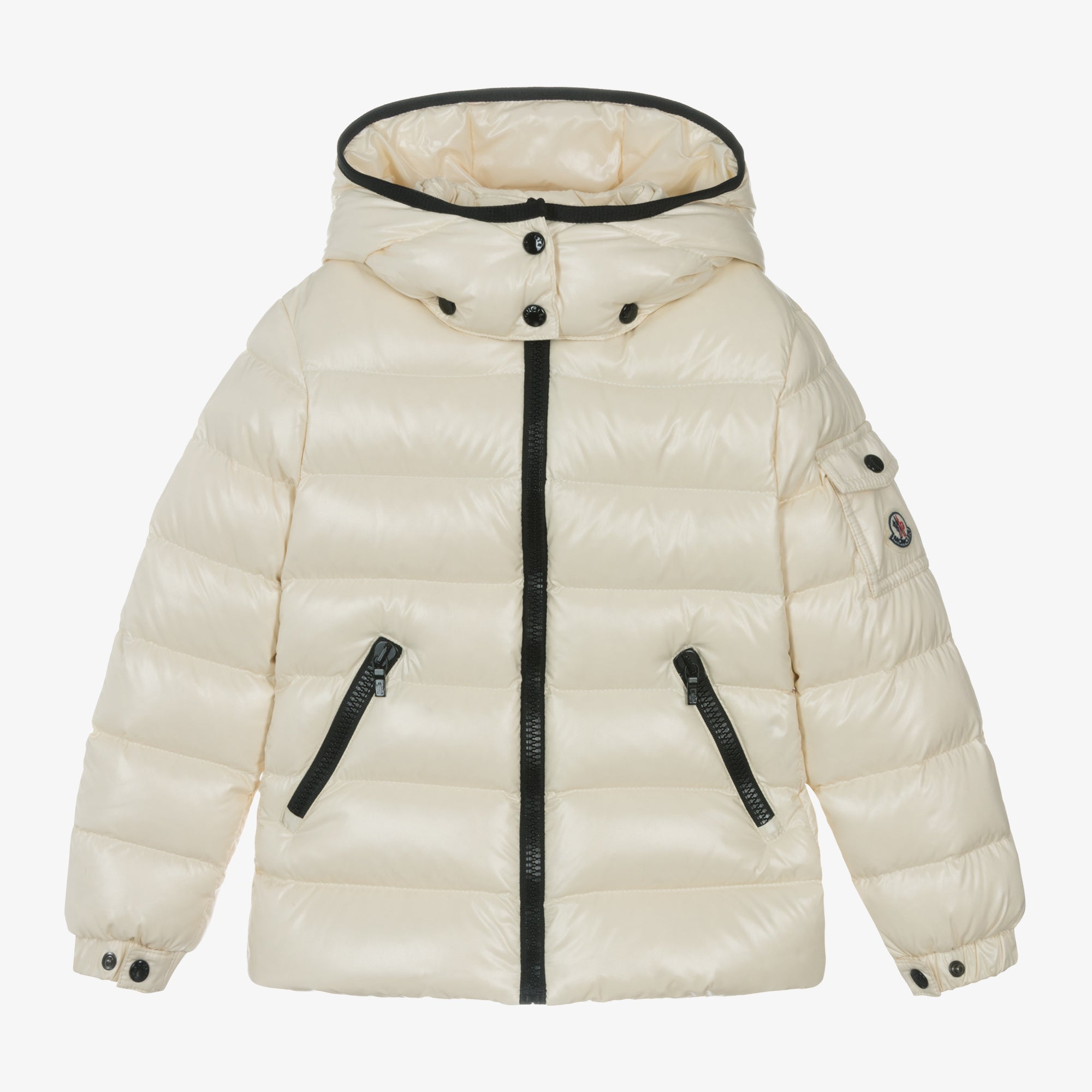 Girls Beige"BADY"Padded Down Jacket