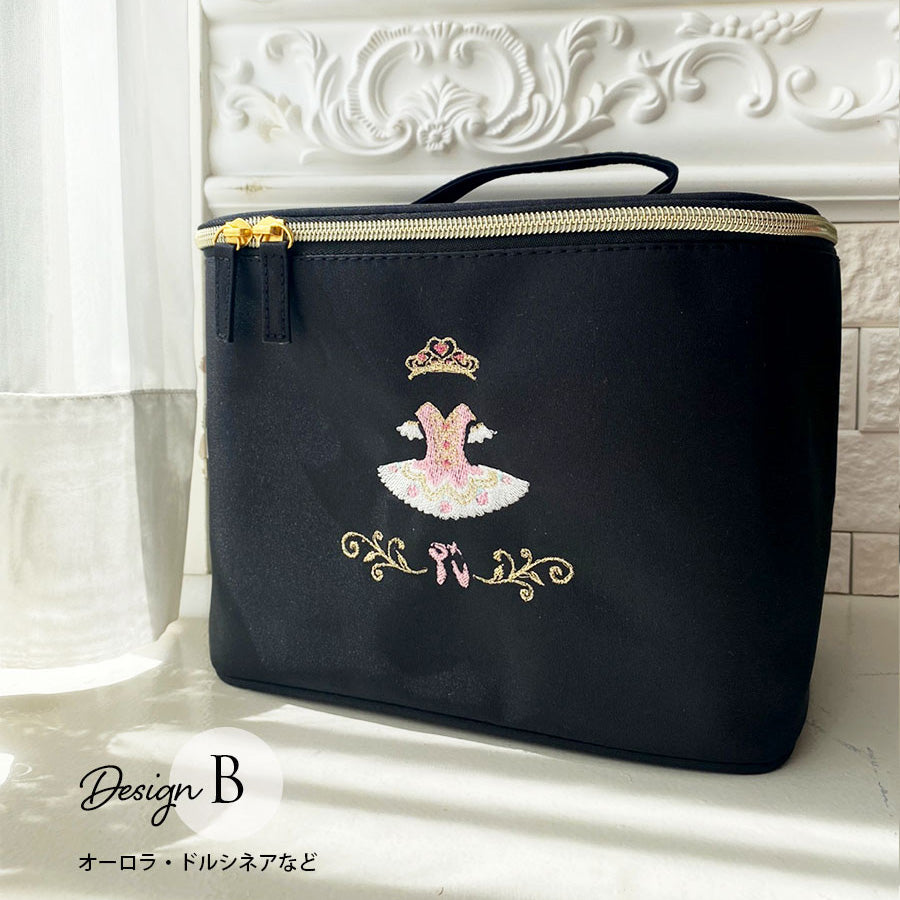 Girls Black"g52/B"Vanity Pouch(长16x宽22x深14cm)