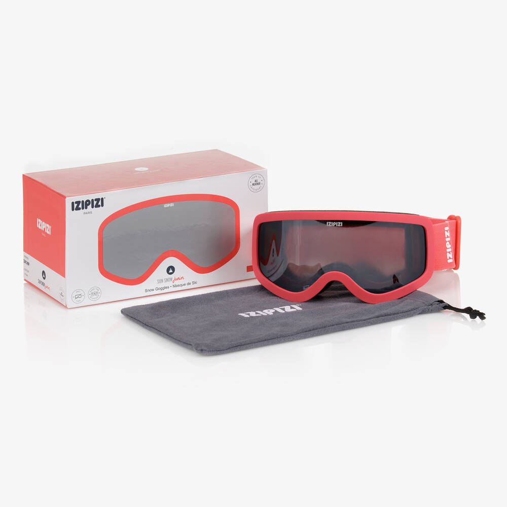 Boys & Girls Pink Ski Sunglasses(4-10Y)