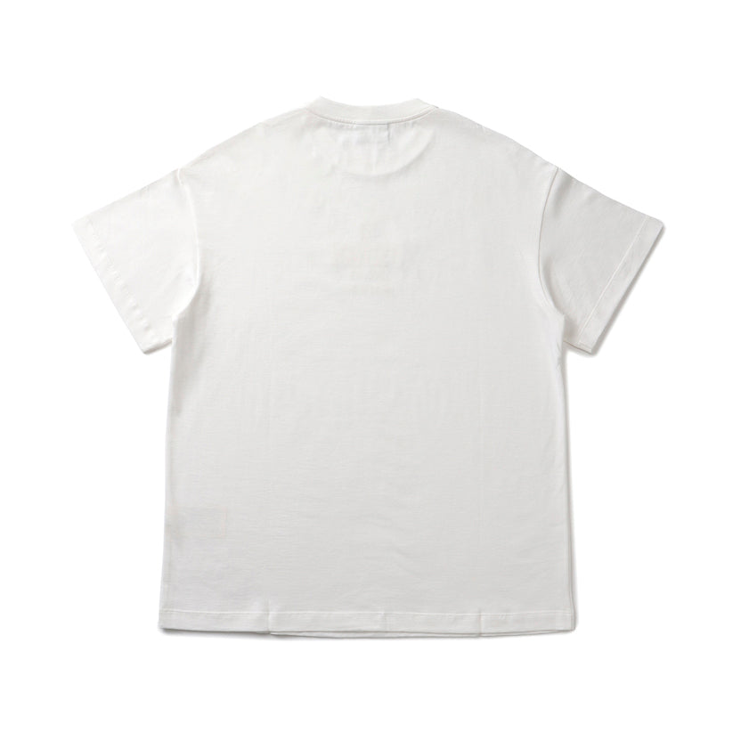 Girls White Logo Cotton T-Shirt