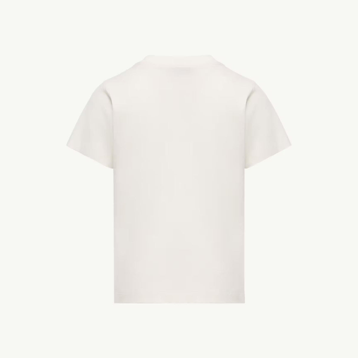T-shirt en coton blanc à logo pour garçons