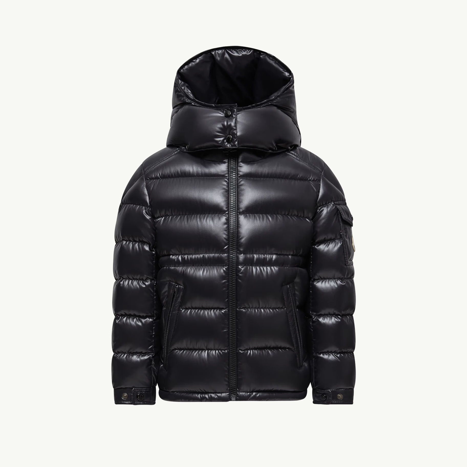 Girls Black "MAIRE" Padded Down Jacket