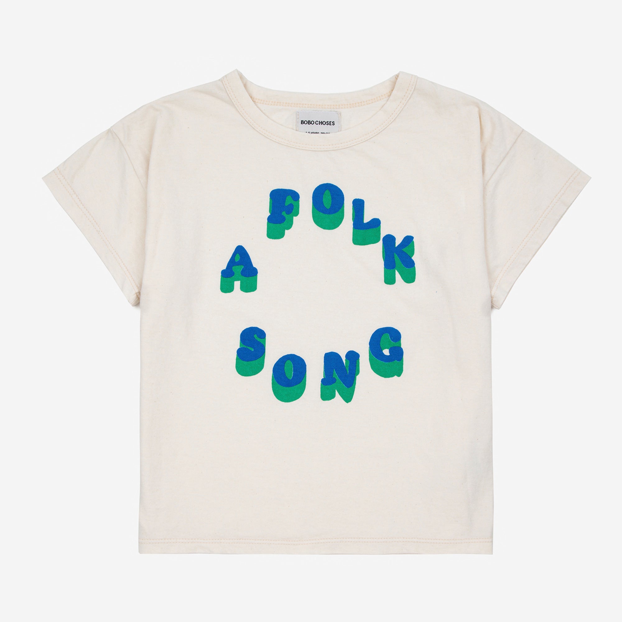 Boys & Girls White Logo Cotton T-Shirt