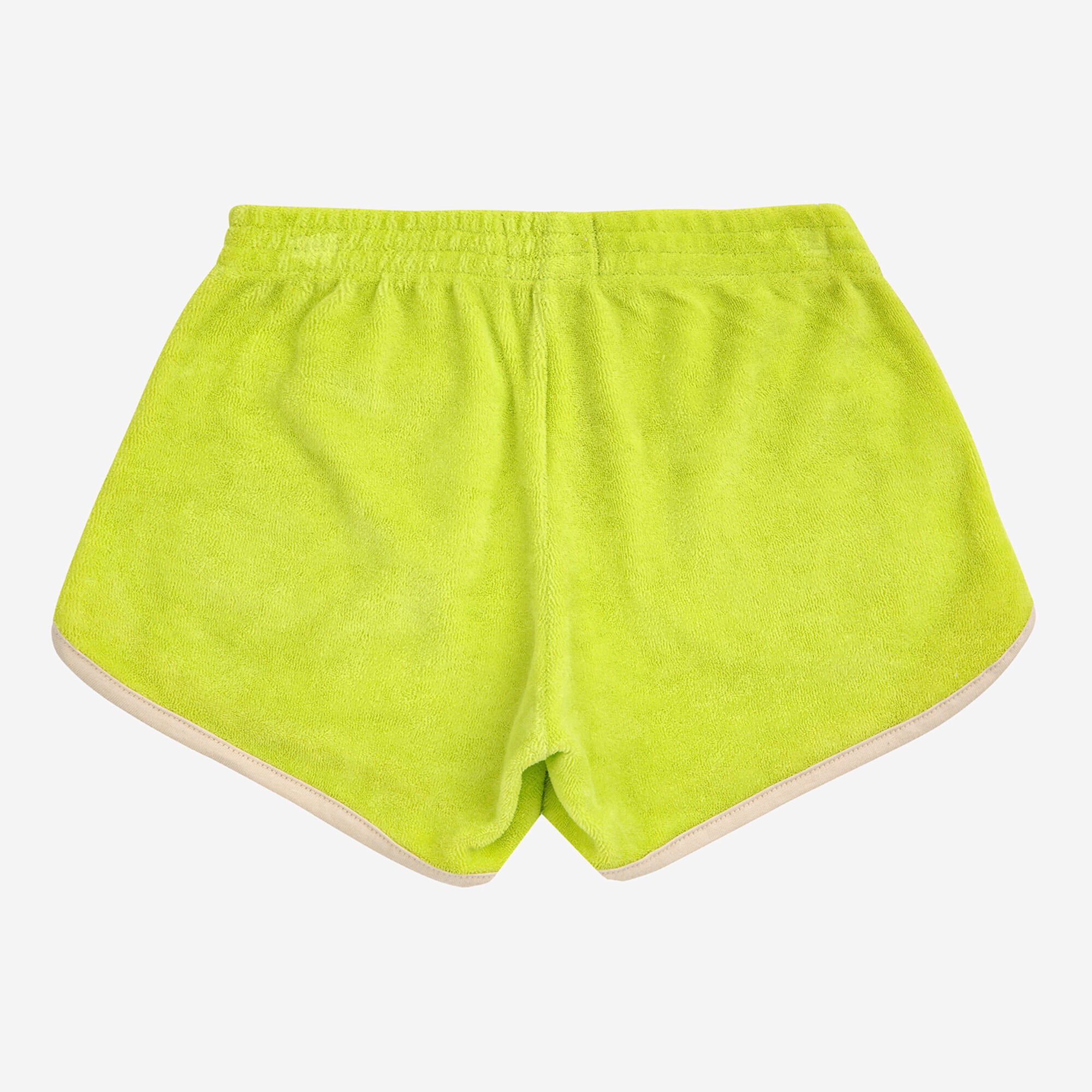 Boys & Girls Green Cotton Shorts