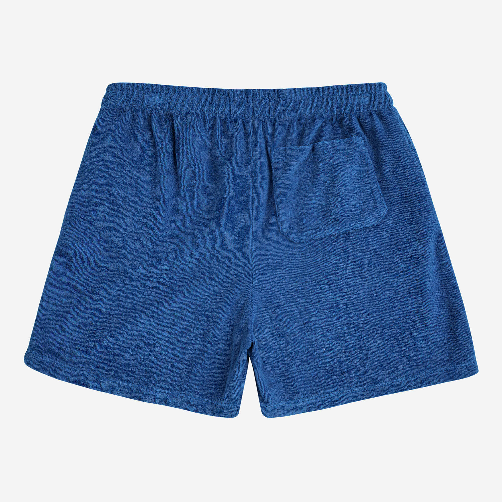 Boys & Girls Blue Logo Cotton Shorts