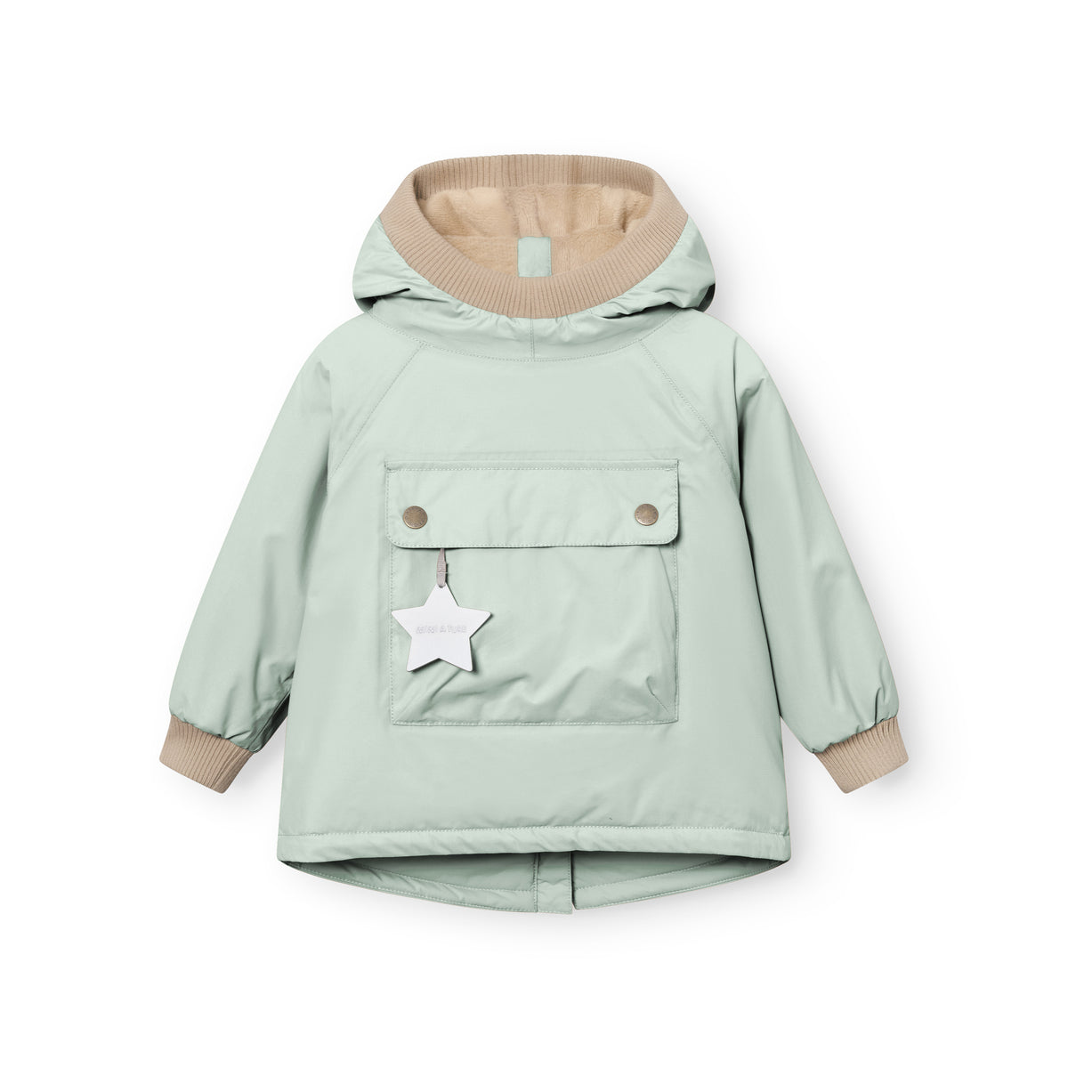 Baby Boys & Girls Light Green "MATBABYWEN" Jacket
