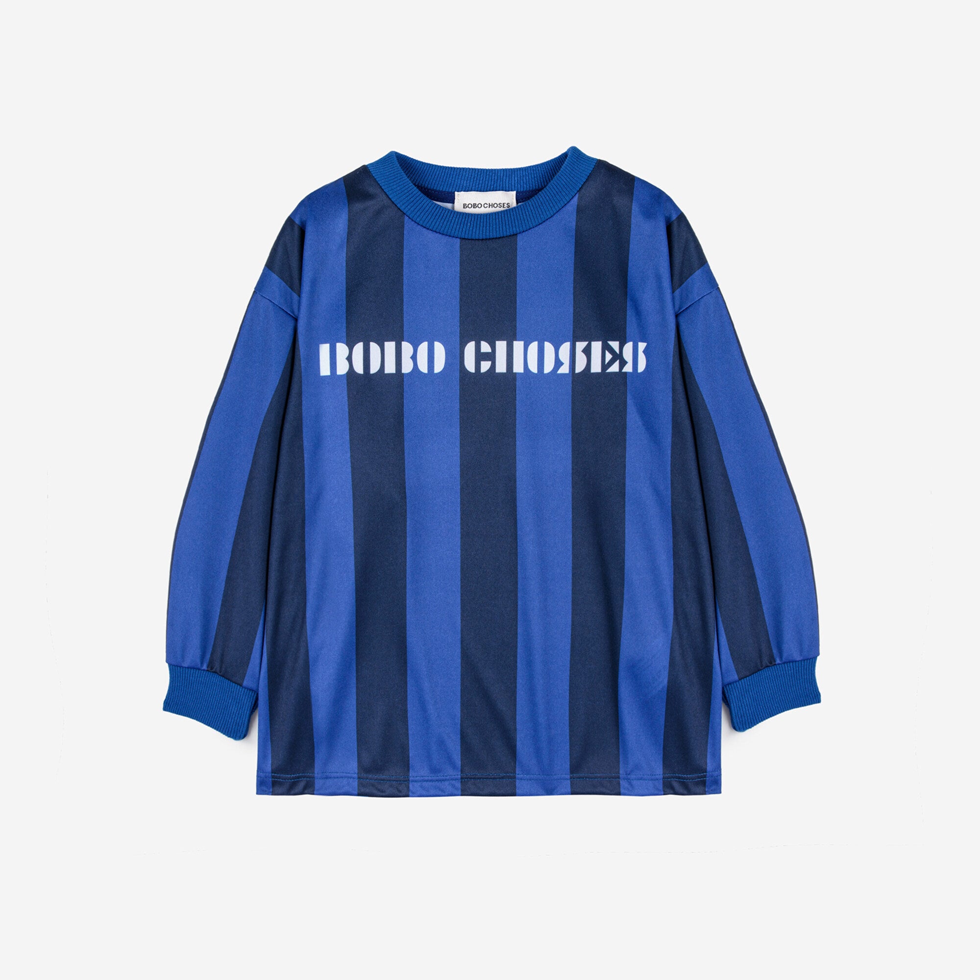 Boys & Girls Blue Stripes Sport T-Shirt