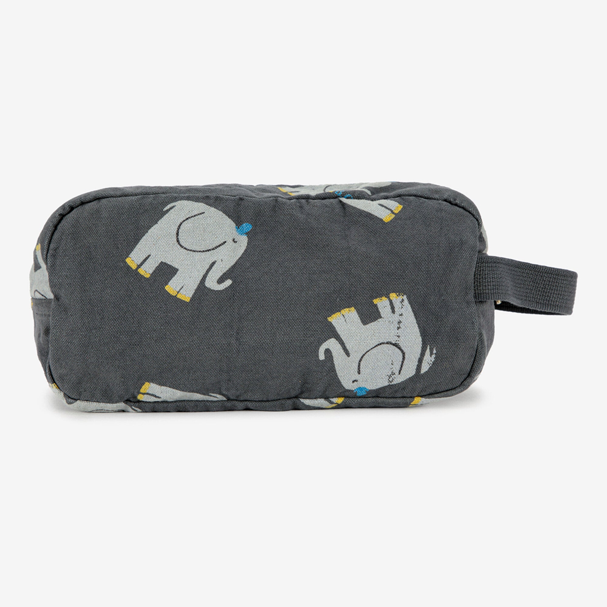 Boys & Girls Dark Grey Printed Bag