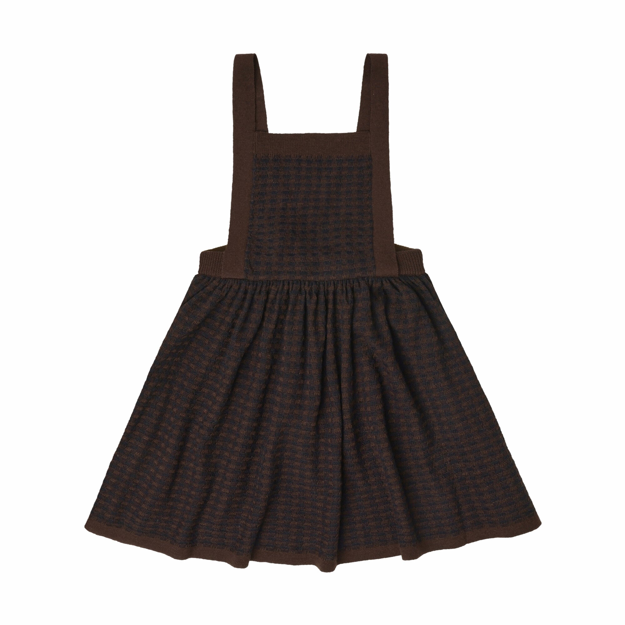 Girls Mocca Wool Dress
