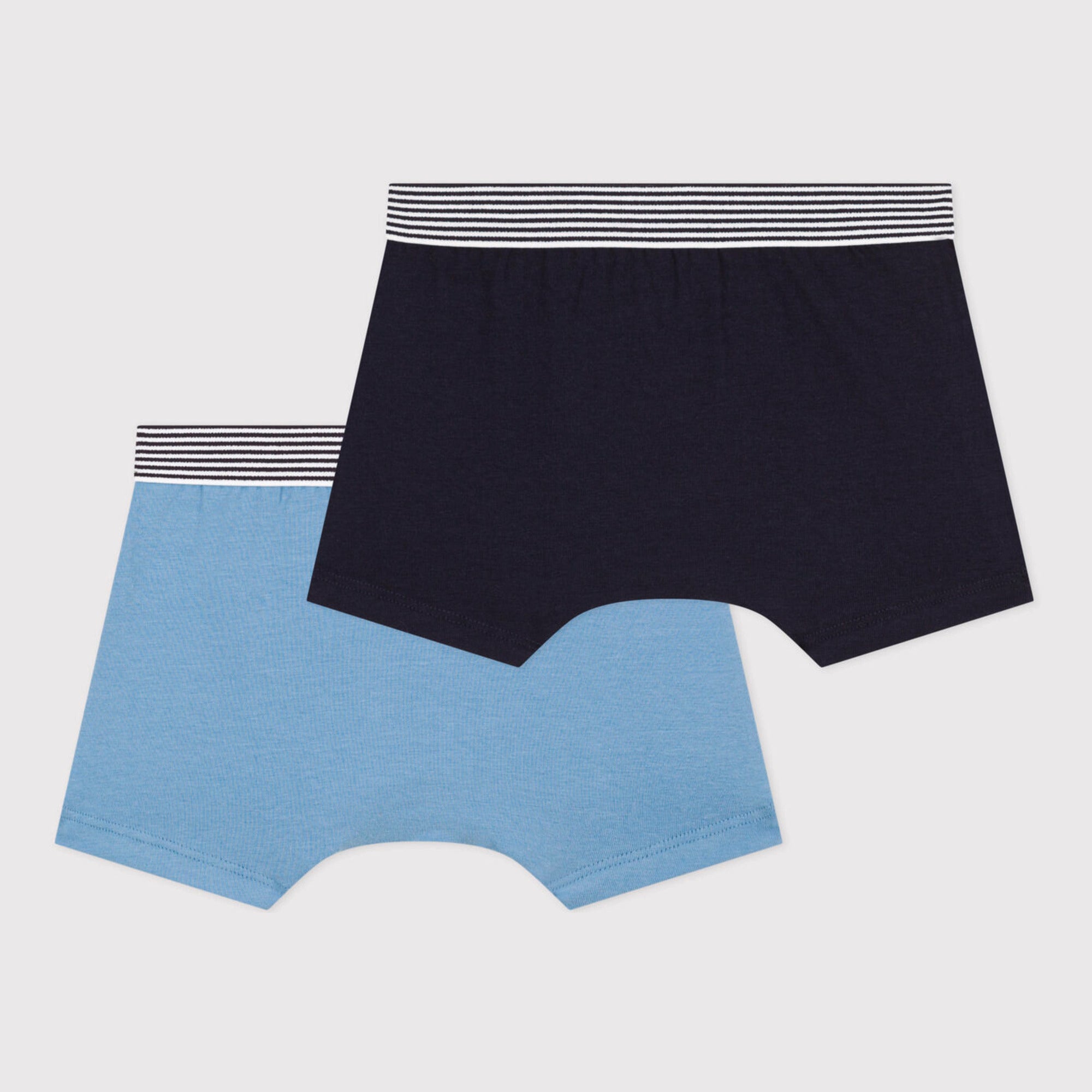 Baby Boys Blue Cotton Underwear Set (2 Pack)