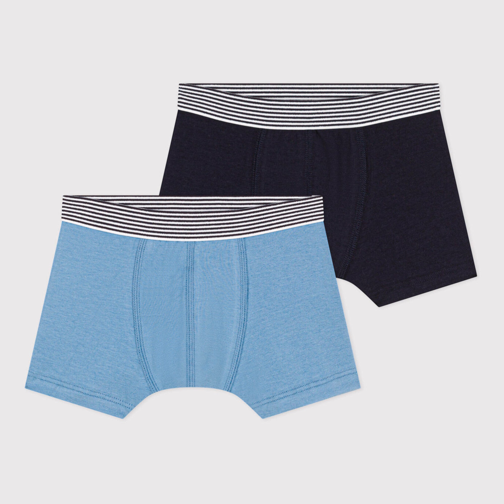 Baby Boys Blue Cotton Underwear Set (2 Pack)