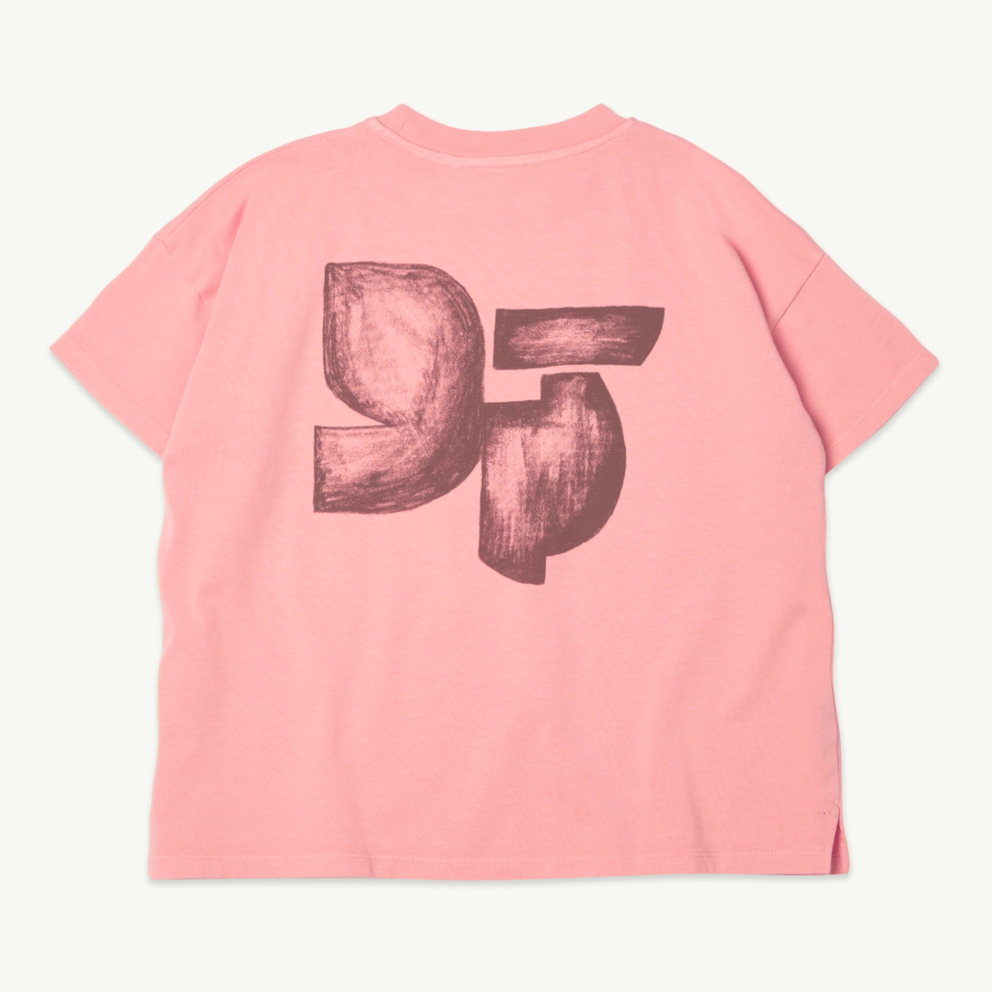 Boys & Girls Pink Printed Cotton T-Shirt