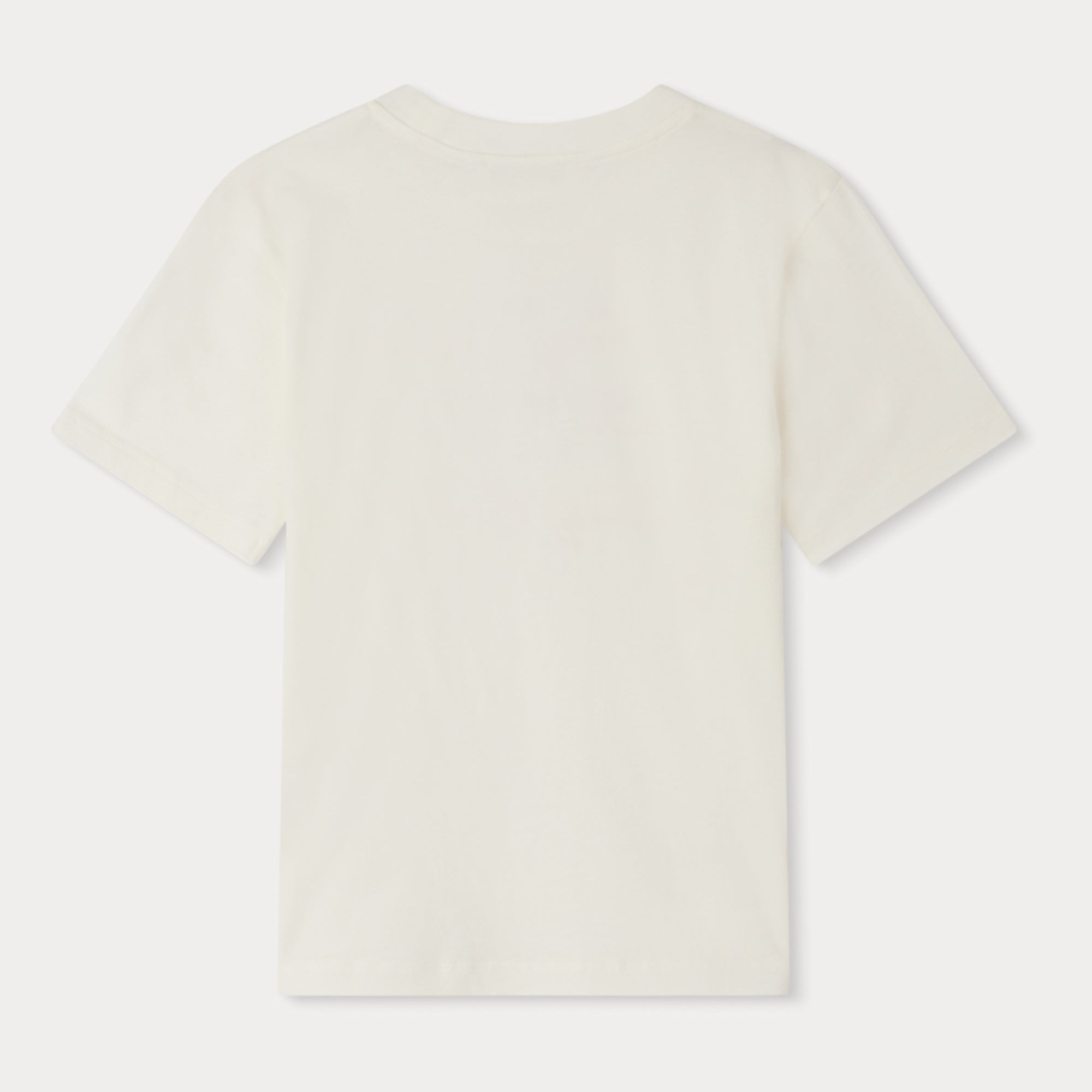 Boys & Girls White Logo Cotton T-Shirt