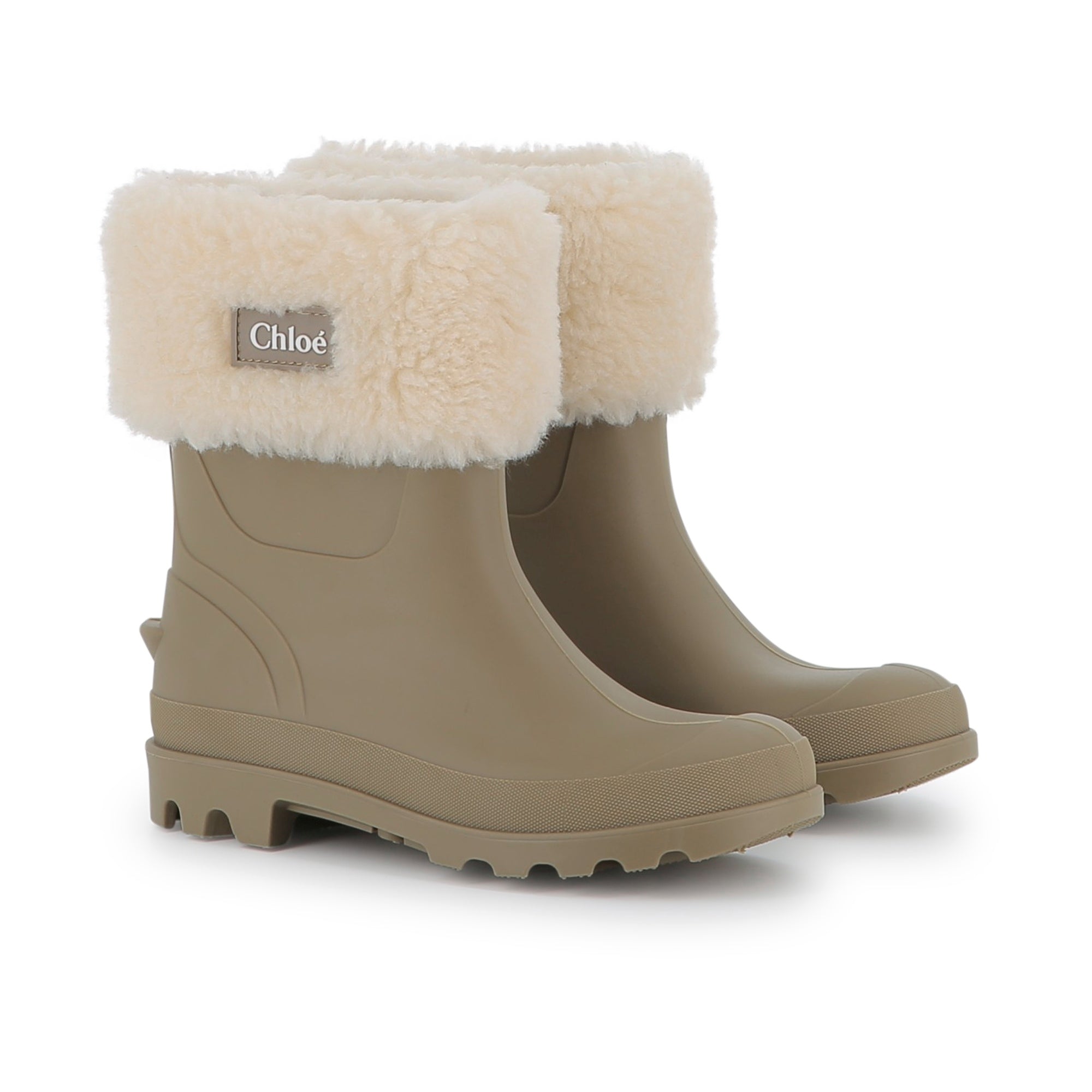 Girls Khaki Boots